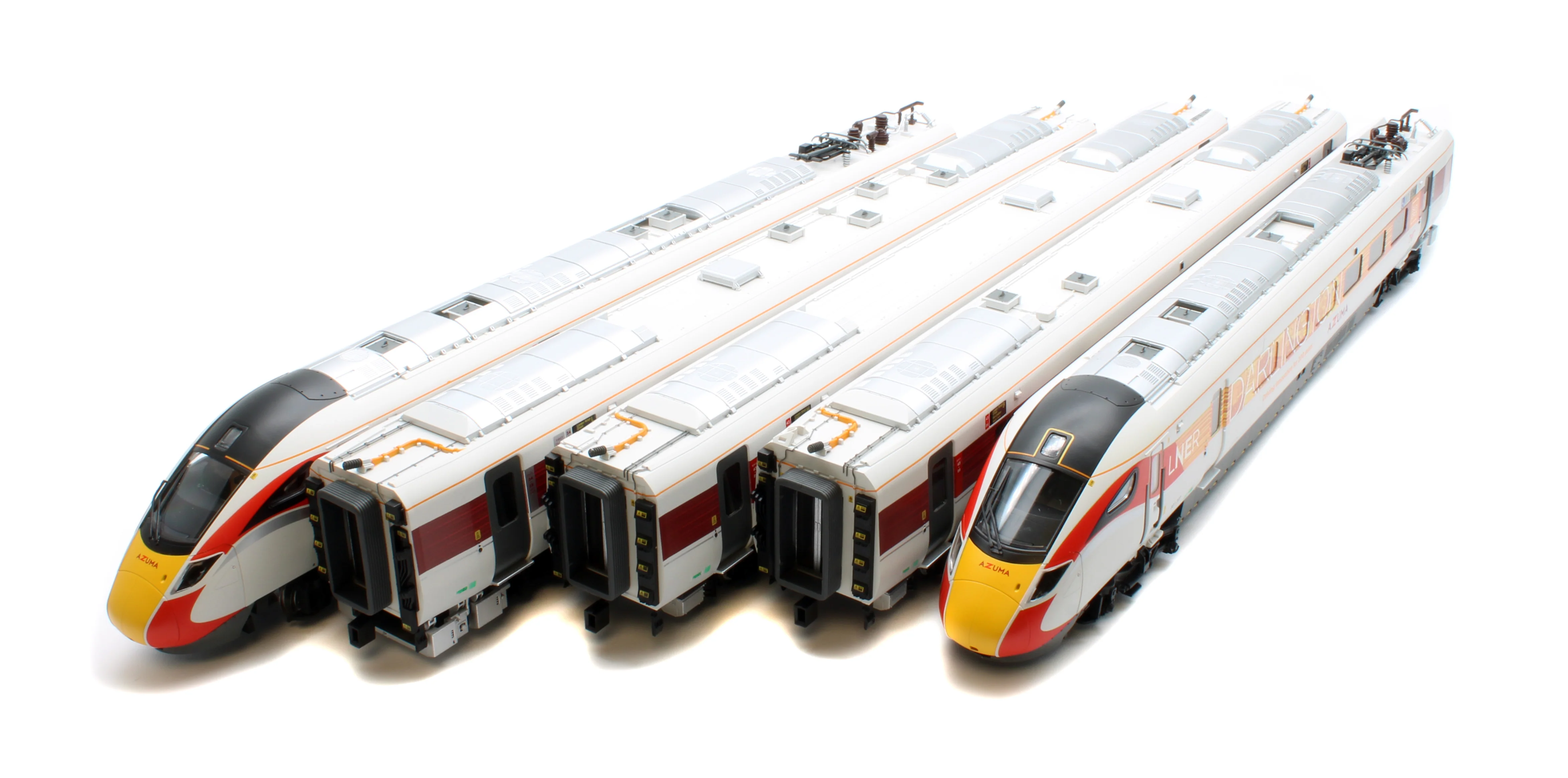 R30460 LNER Azuma Class 801/2 Railway 200 5 Car Train Pack - Image 4