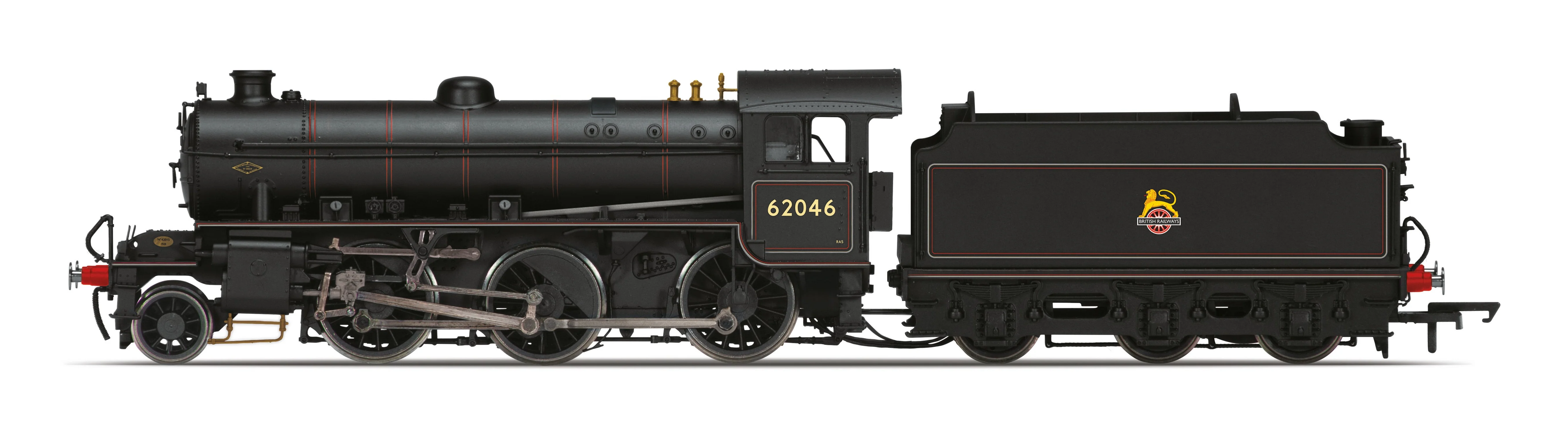 R30503 Class K1 2-6-0 BR Black Early Emblem 62046 Steam Locomotive