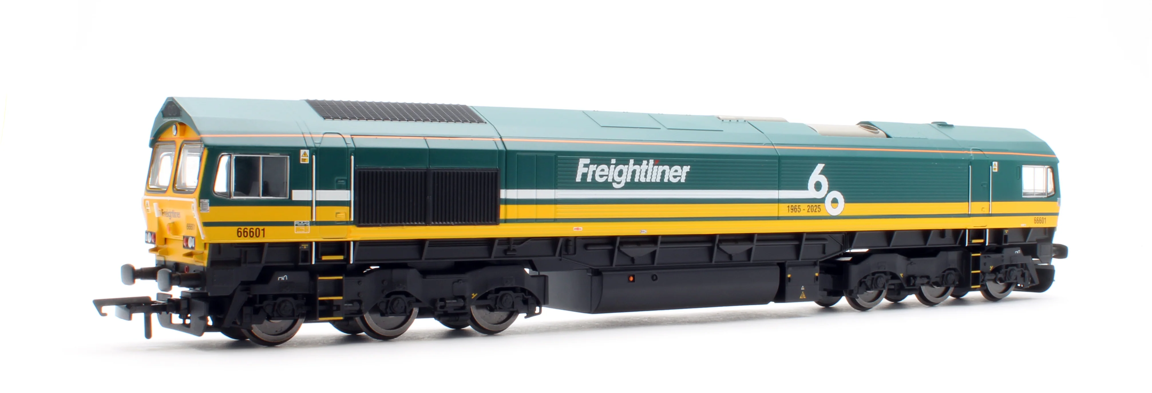 R30531TXS RailRoad Class 66 Freightliner 66601 'Freightliner 60' Diesel Locomotive - DCC Sound - Image 3