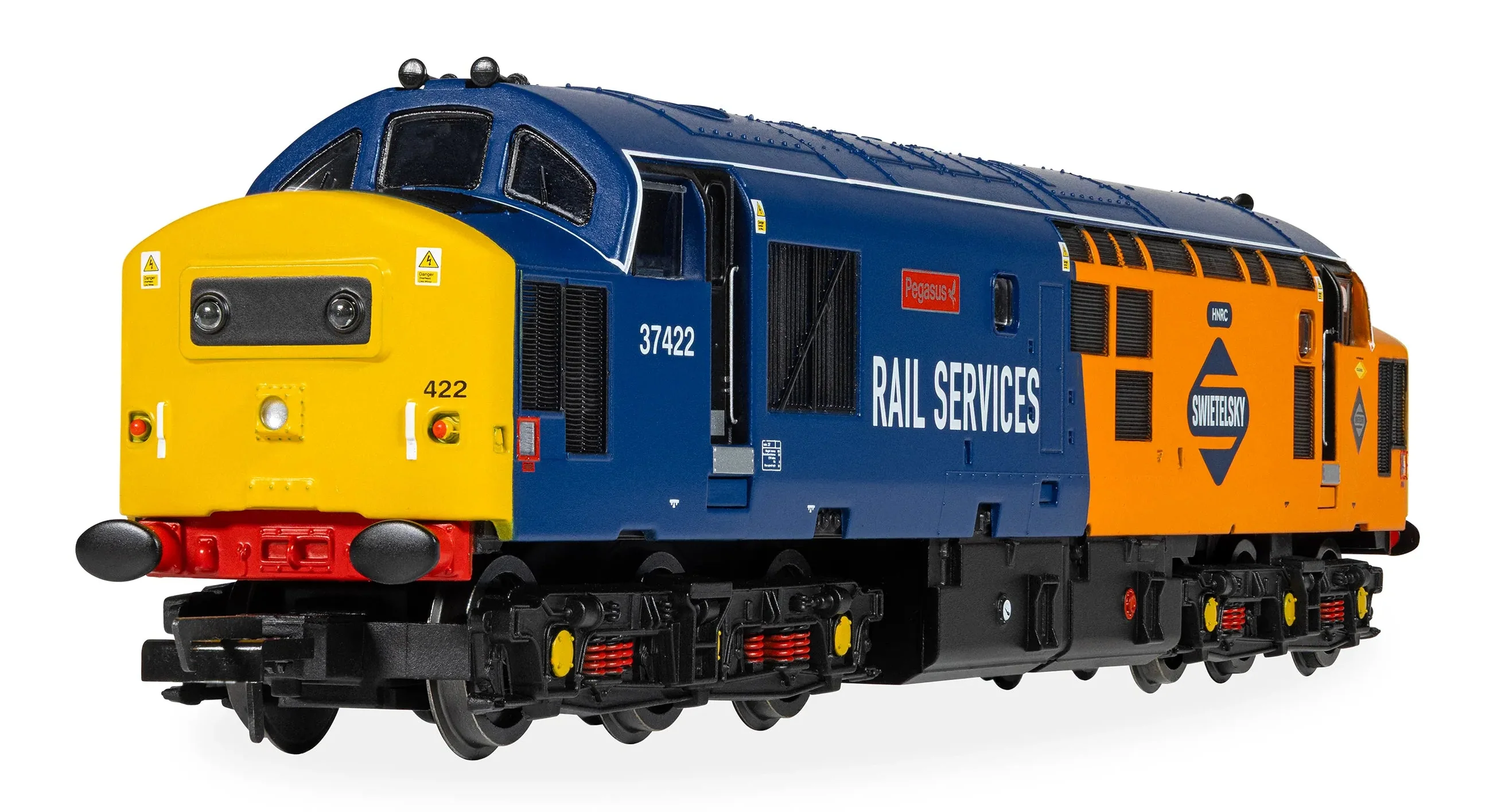 R30544TXS RailRoad Class 37/4 Swietelsky Rail Services 37422 'Pegasus' Diesel Locomotive - DCC Sound - Image 6