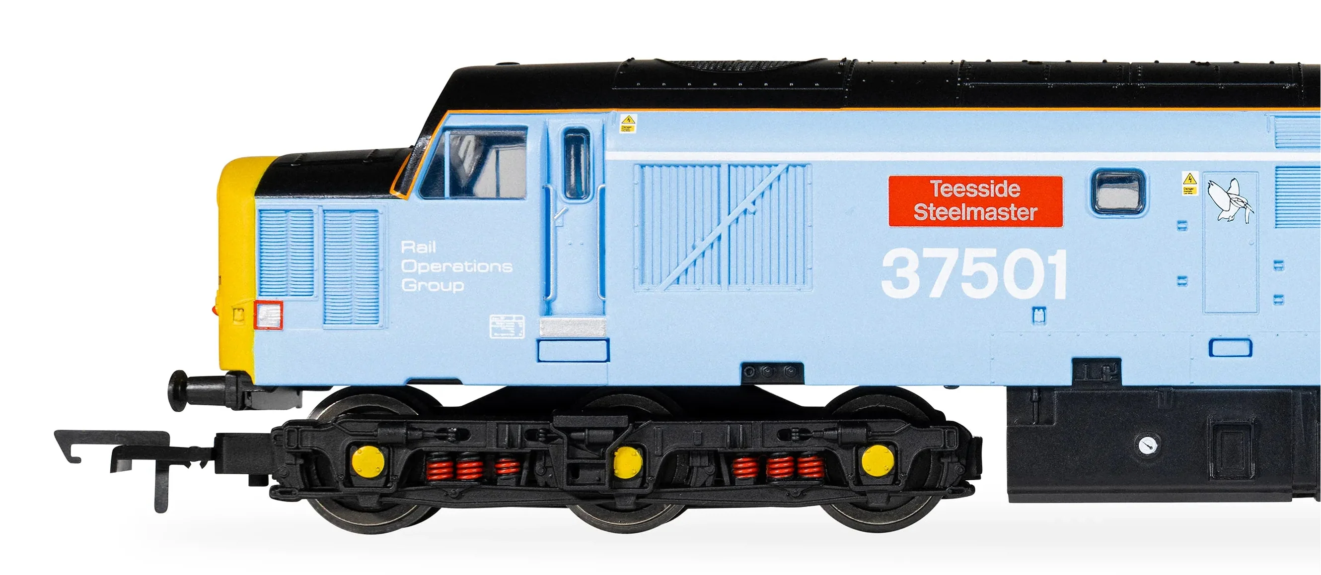 R30545TXS RailRoad Class 37/5 ROG / British Steel 37501 'Teesside Steelmaster' Diesel Locomotive - DCC Sound - Image 3