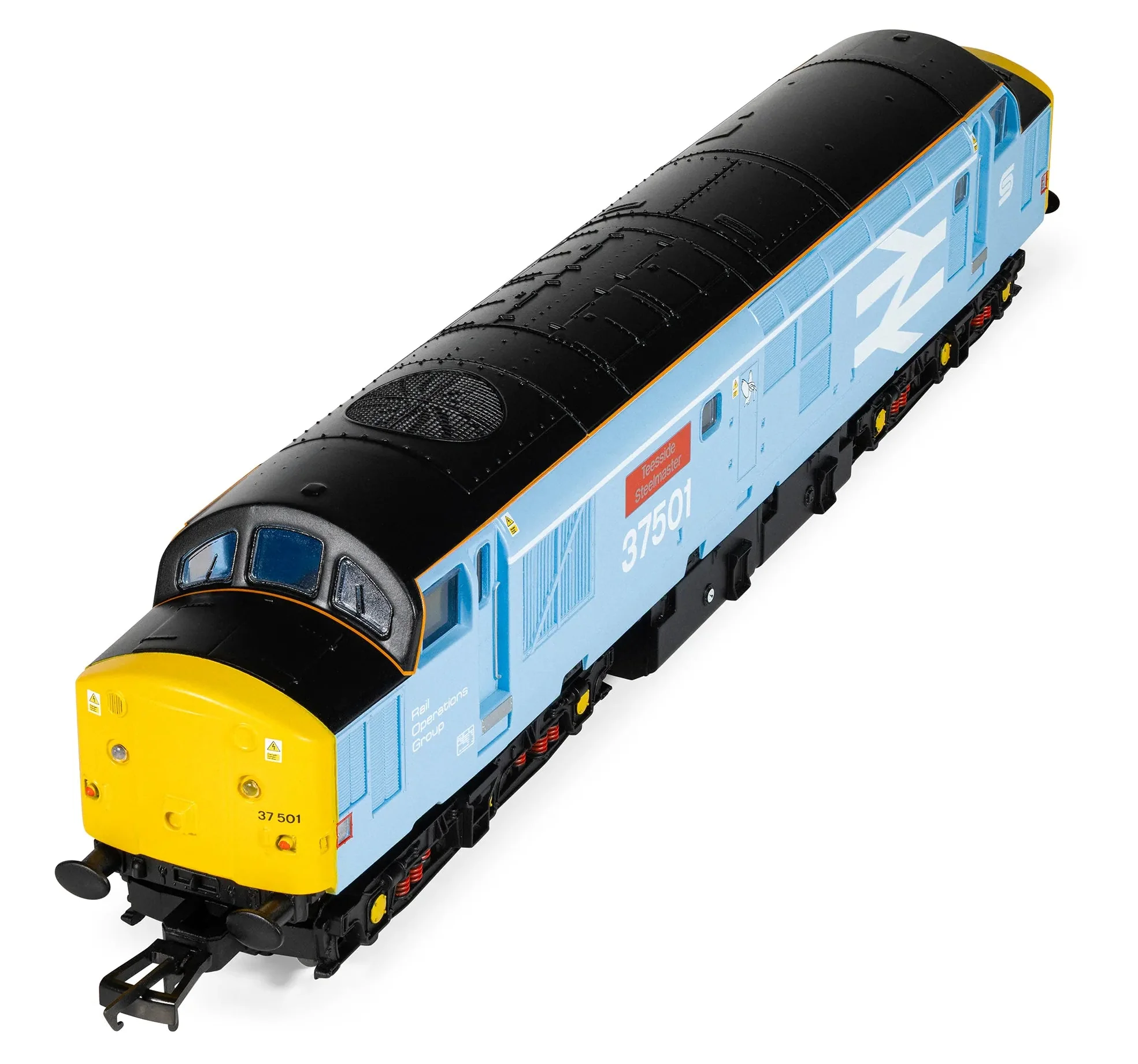 R30545TXS RailRoad Class 37/5 ROG / British Steel 37501 'Teesside Steelmaster' Diesel Locomotive - DCC Sound - Image 5