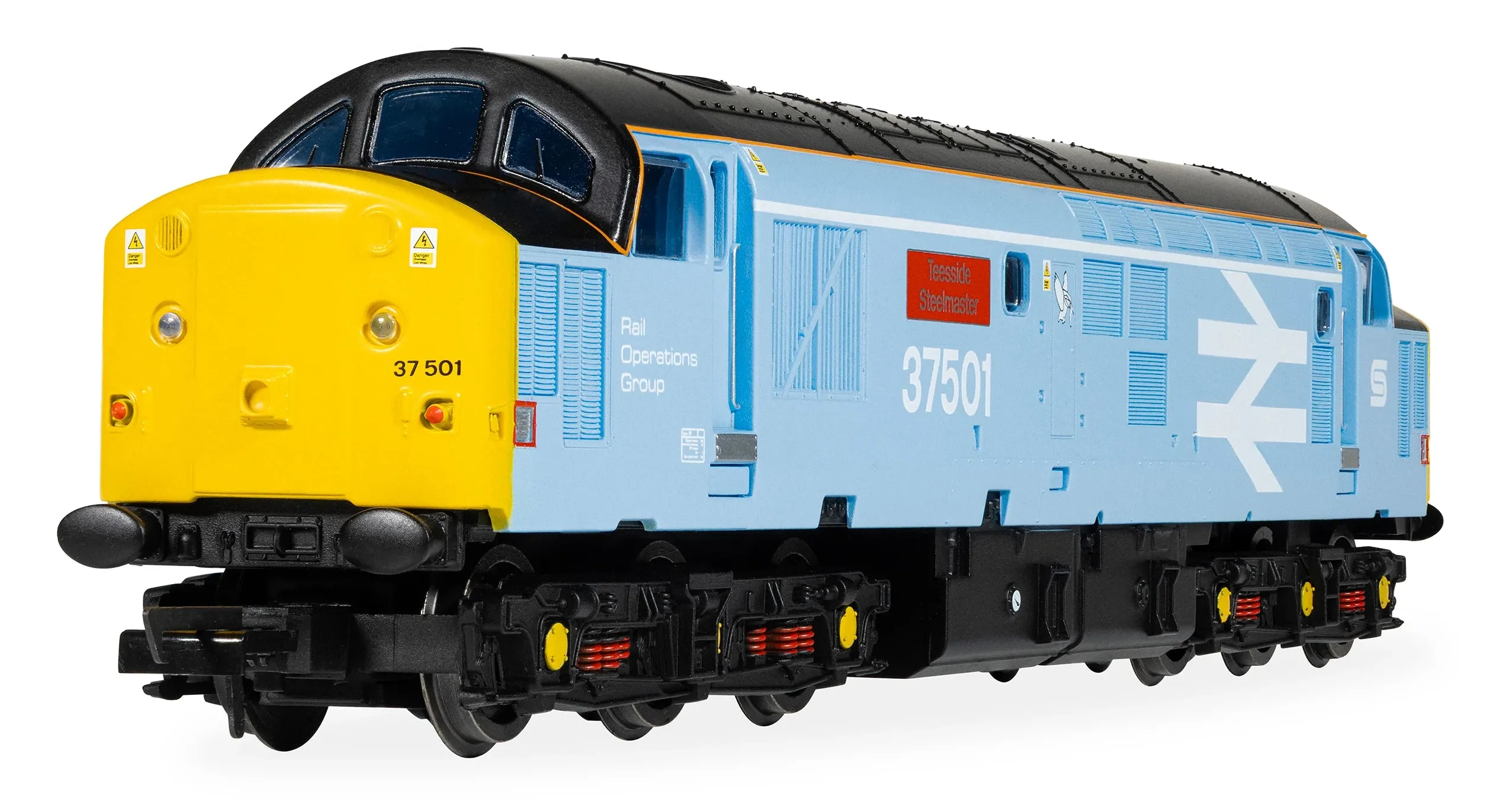 R30545TXS RailRoad Class 37/5 ROG / British Steel 37501 'Teesside Steelmaster' Diesel Locomotive - DCC Sound - Image 6