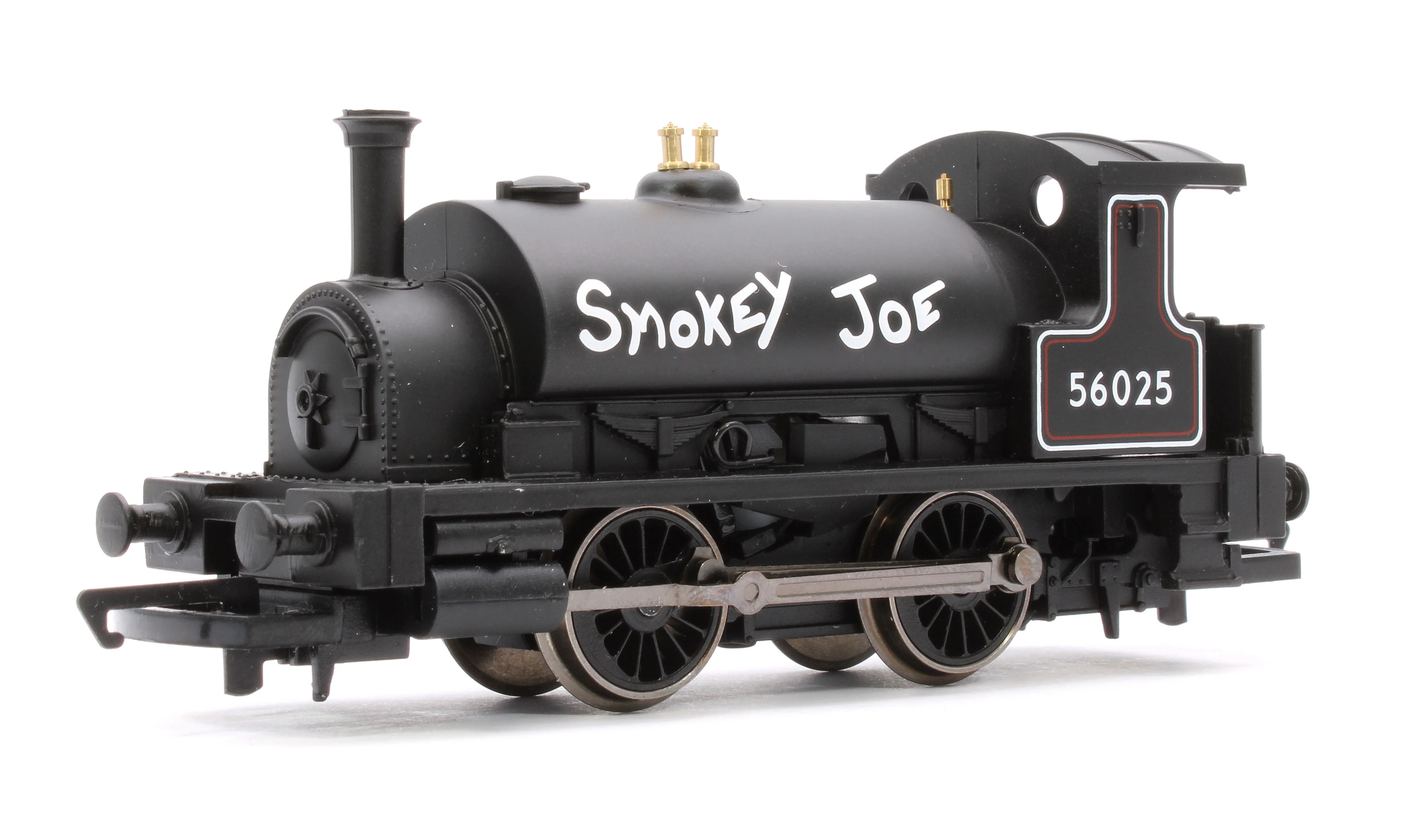 R3064 RailRoad Class 264 'Pug' 0-4-0ST 56025 'Smokey Joe' BR Black Steam Locomotive