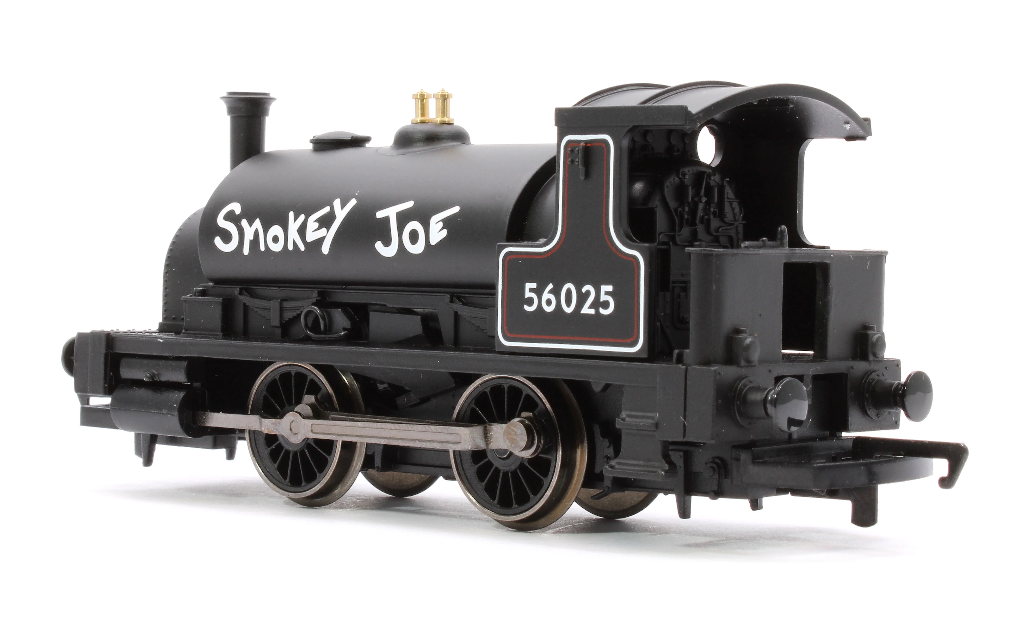 R3064 RailRoad Class 264 'Pug' 0-4-0ST 56025 'Smokey Joe' BR Black Steam Locomotive - Image 2