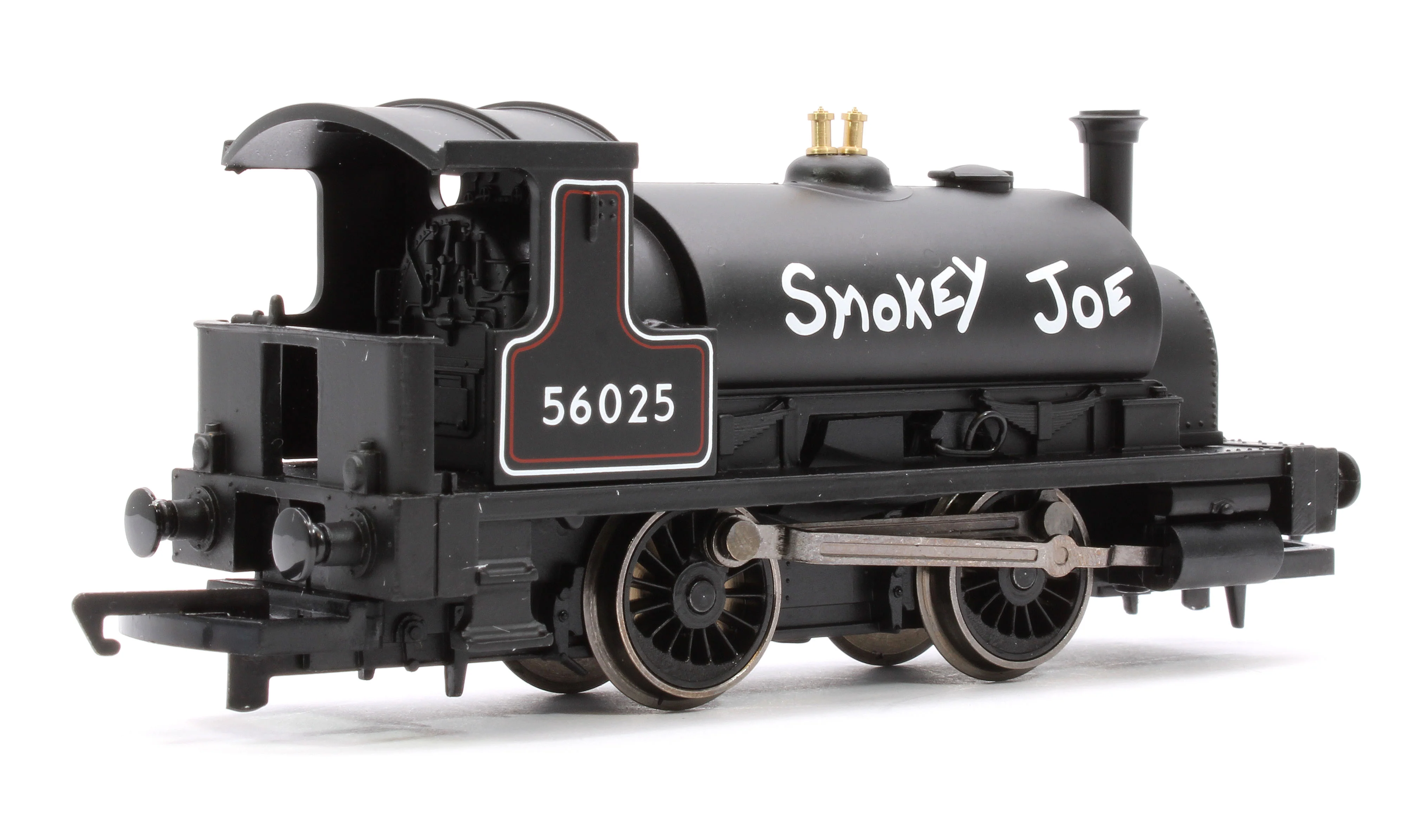 R3064 RailRoad Class 264 'Pug' 0-4-0ST 56025 'Smokey Joe' BR Black Steam Locomotive - Image 3