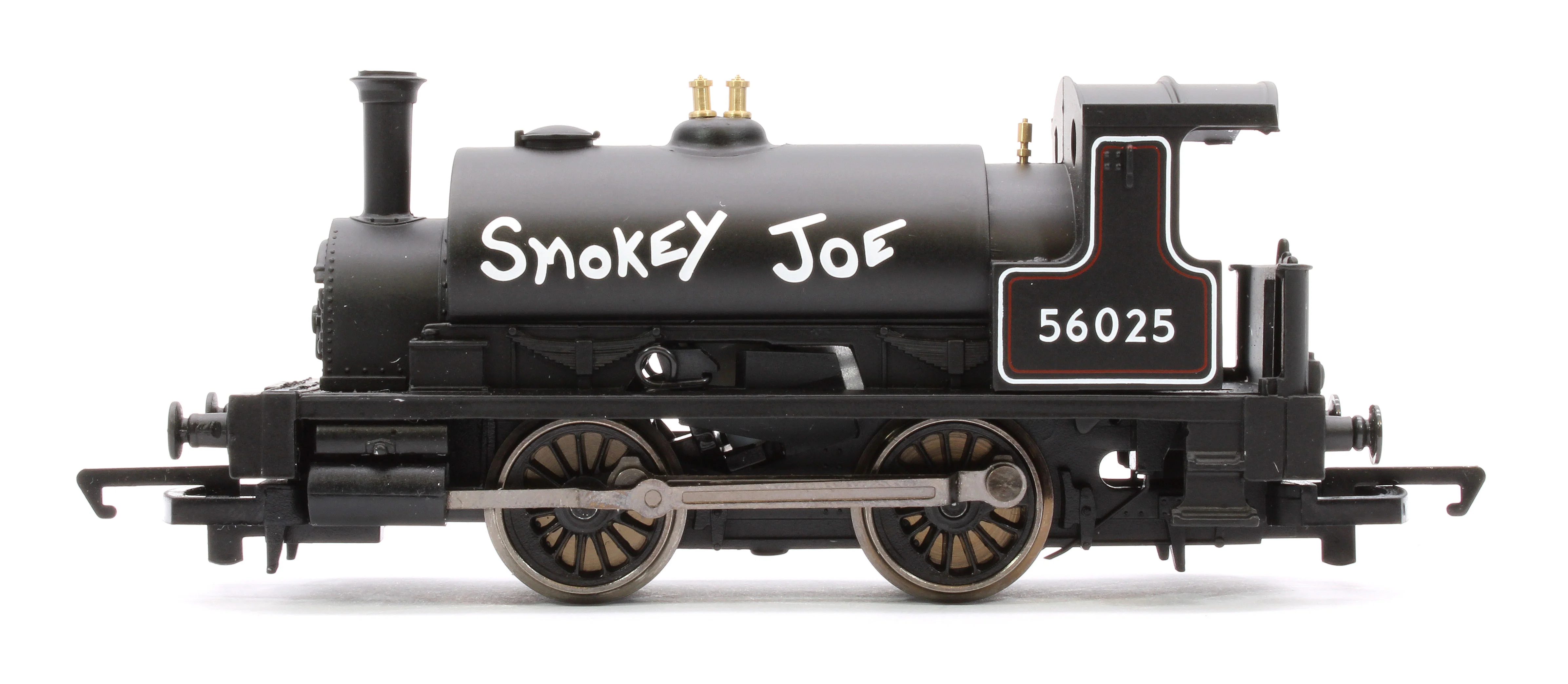 R3064 RailRoad Class 264 'Pug' 0-4-0ST 56025 'Smokey Joe' BR Black Steam Locomotive - Image 5
