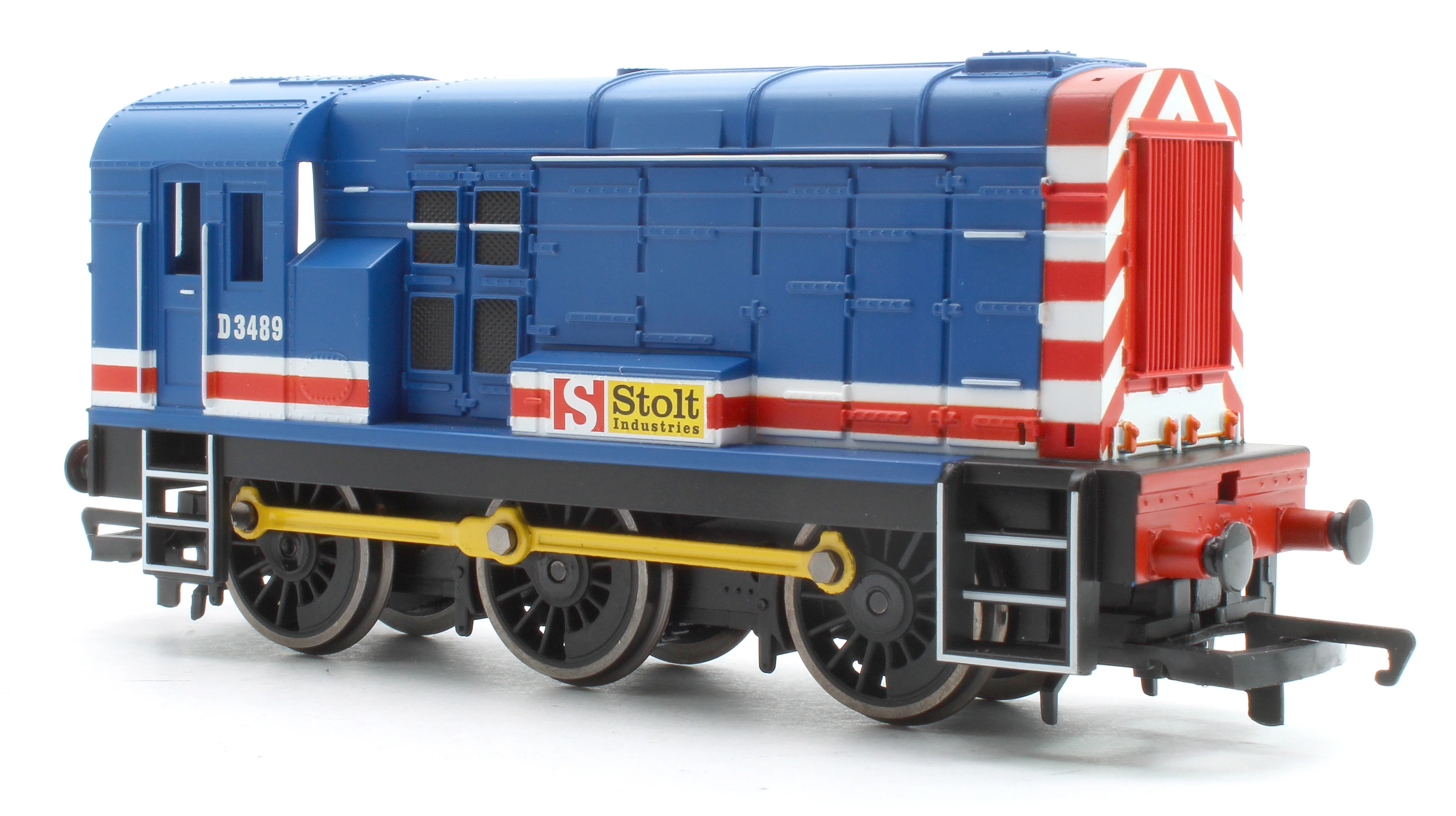 Pre-Owned R3156 RailRoad Class 08 D3489 Stolt Industries Diesel Shunter Locomotive - Image 4