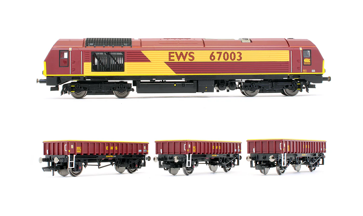 R3399 EWS Freight Train Pack Diesel Locomotive (Limited Edition)