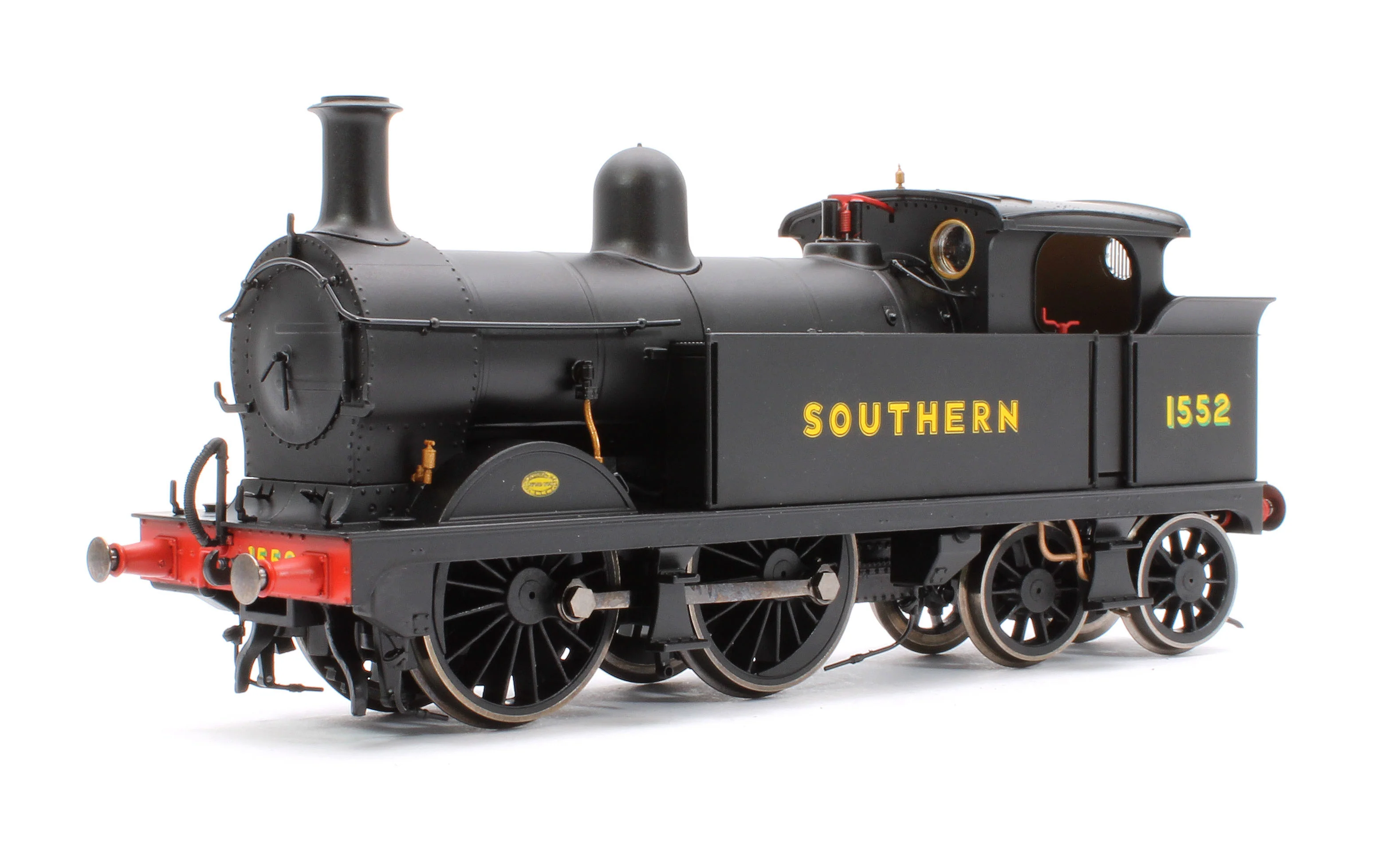 R3763 SECR Class H Wainwright, 0-4-4T SR Black with Sunshine Lettering 1552 Steam Locomotive