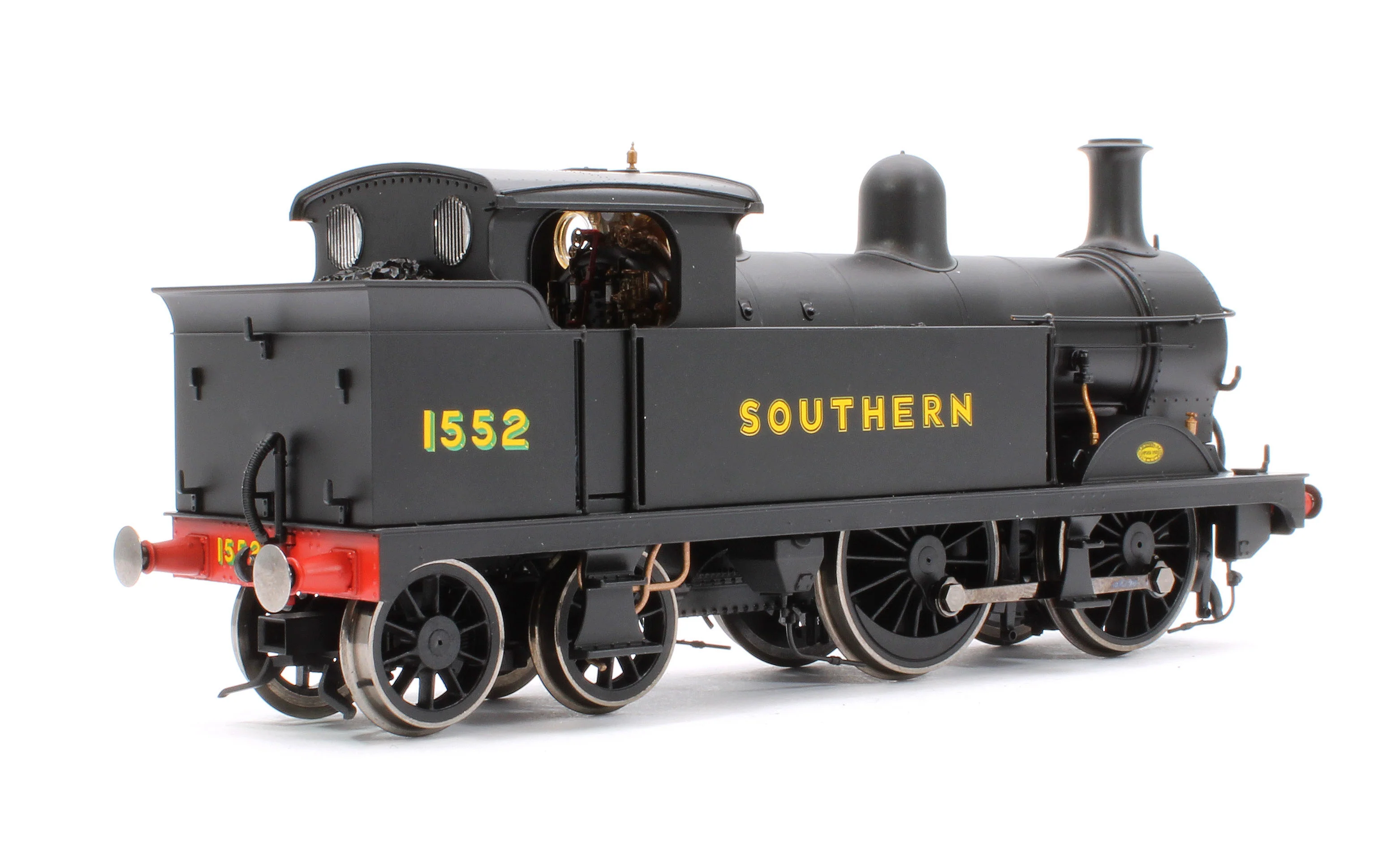 R3763 SECR Class H Wainwright, 0-4-4T SR Black with Sunshine Lettering 1552 Steam Locomotive - Image 3
