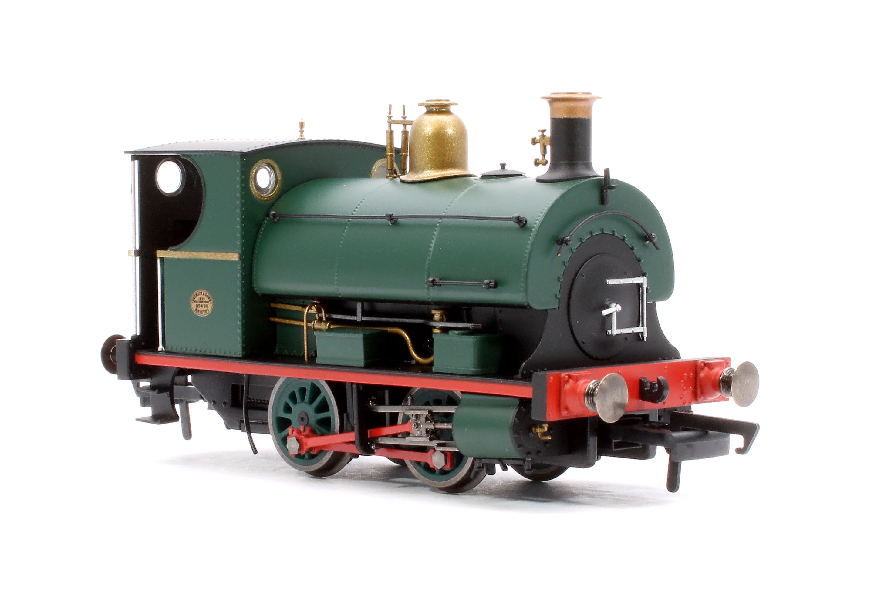 Peckett W4 Class 0-4-0ST 490/1890 Crawshay Brothers Green Steam Locomotive - Image 4