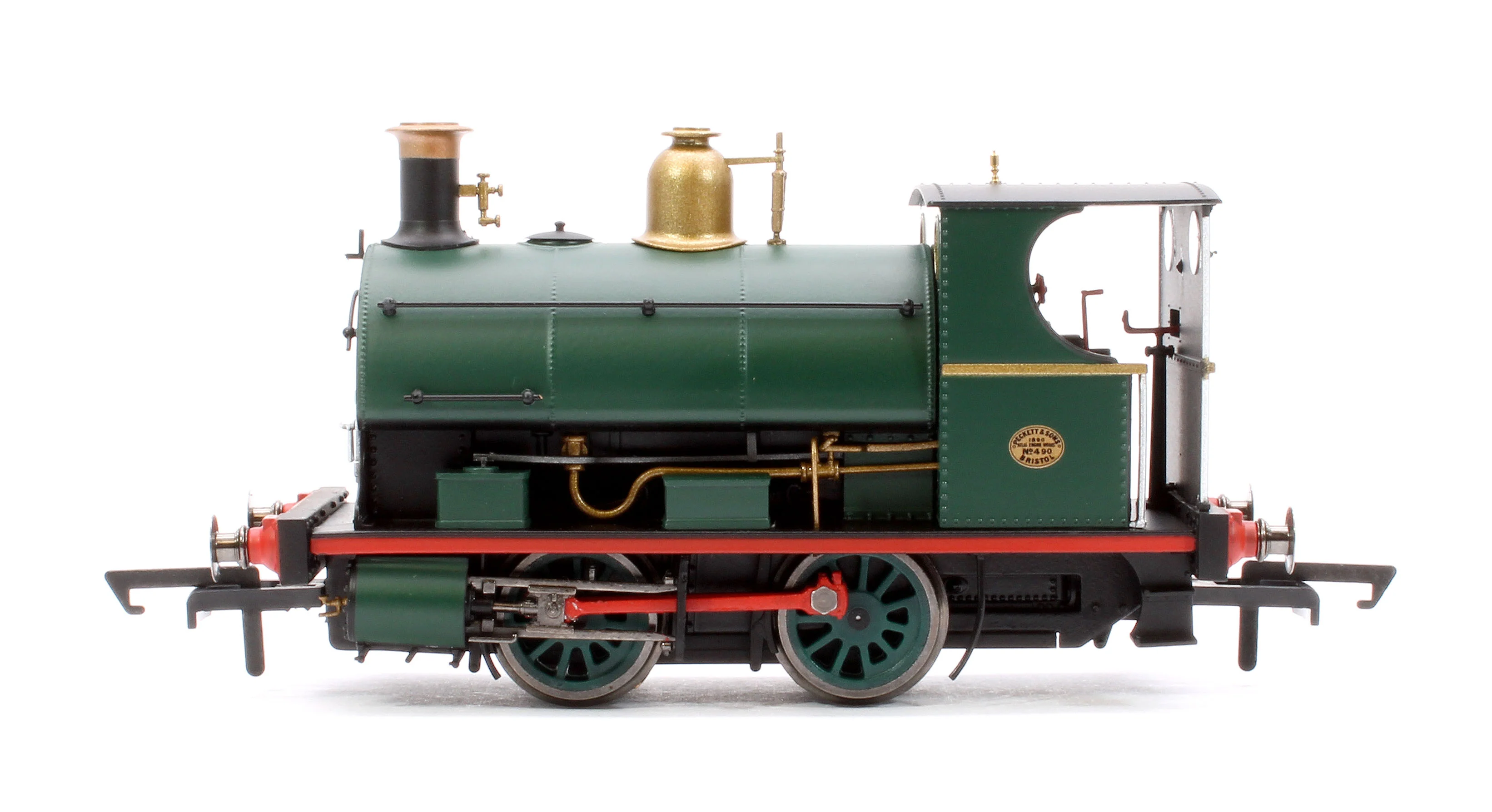 Peckett W4 Class 0-4-0ST 490/1890 Crawshay Brothers Green Steam Locomotive - Image 5