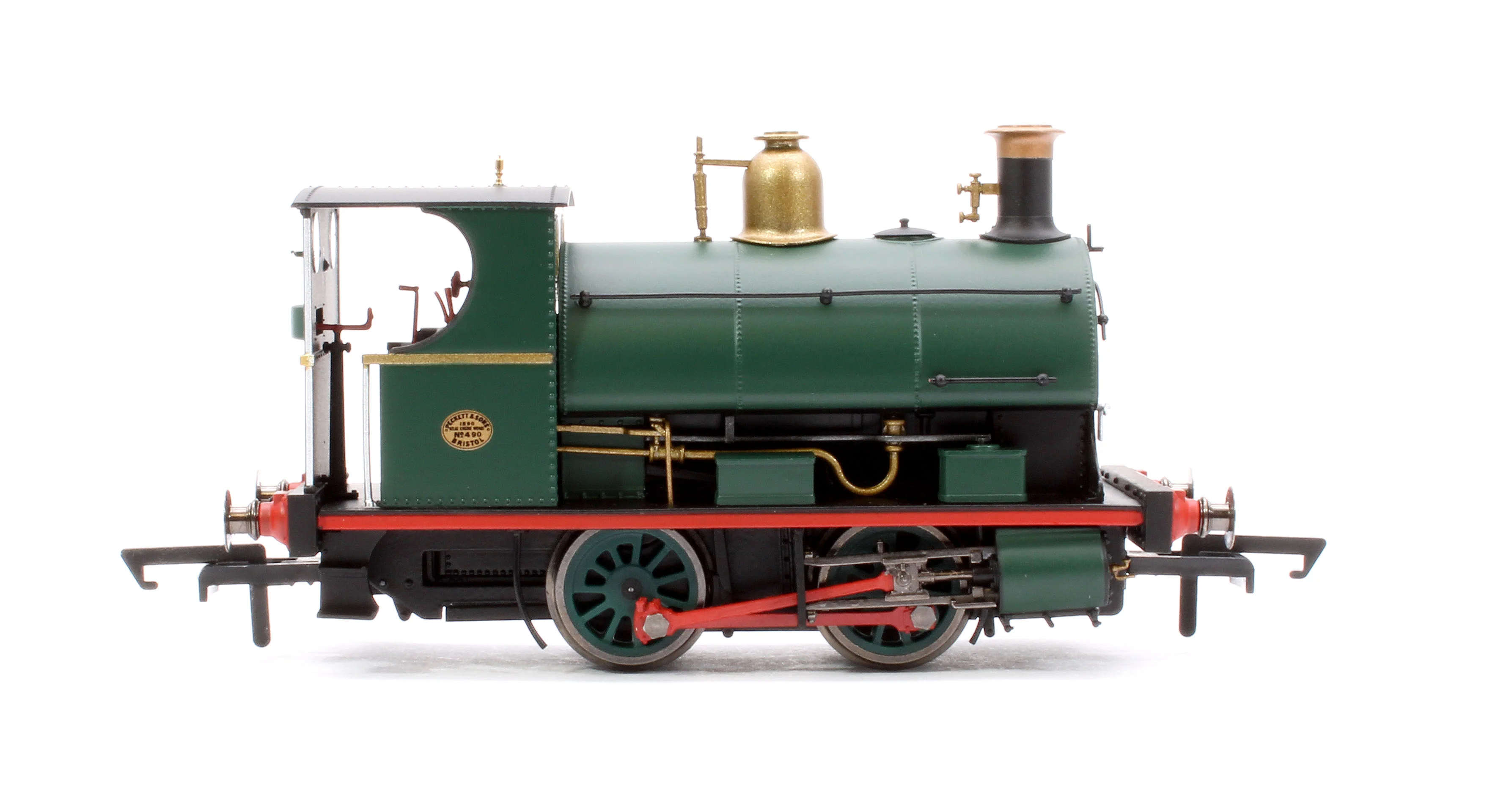 Peckett W4 Class 0-4-0ST 490/1890 Crawshay Brothers Green Steam Locomotive - Image 6