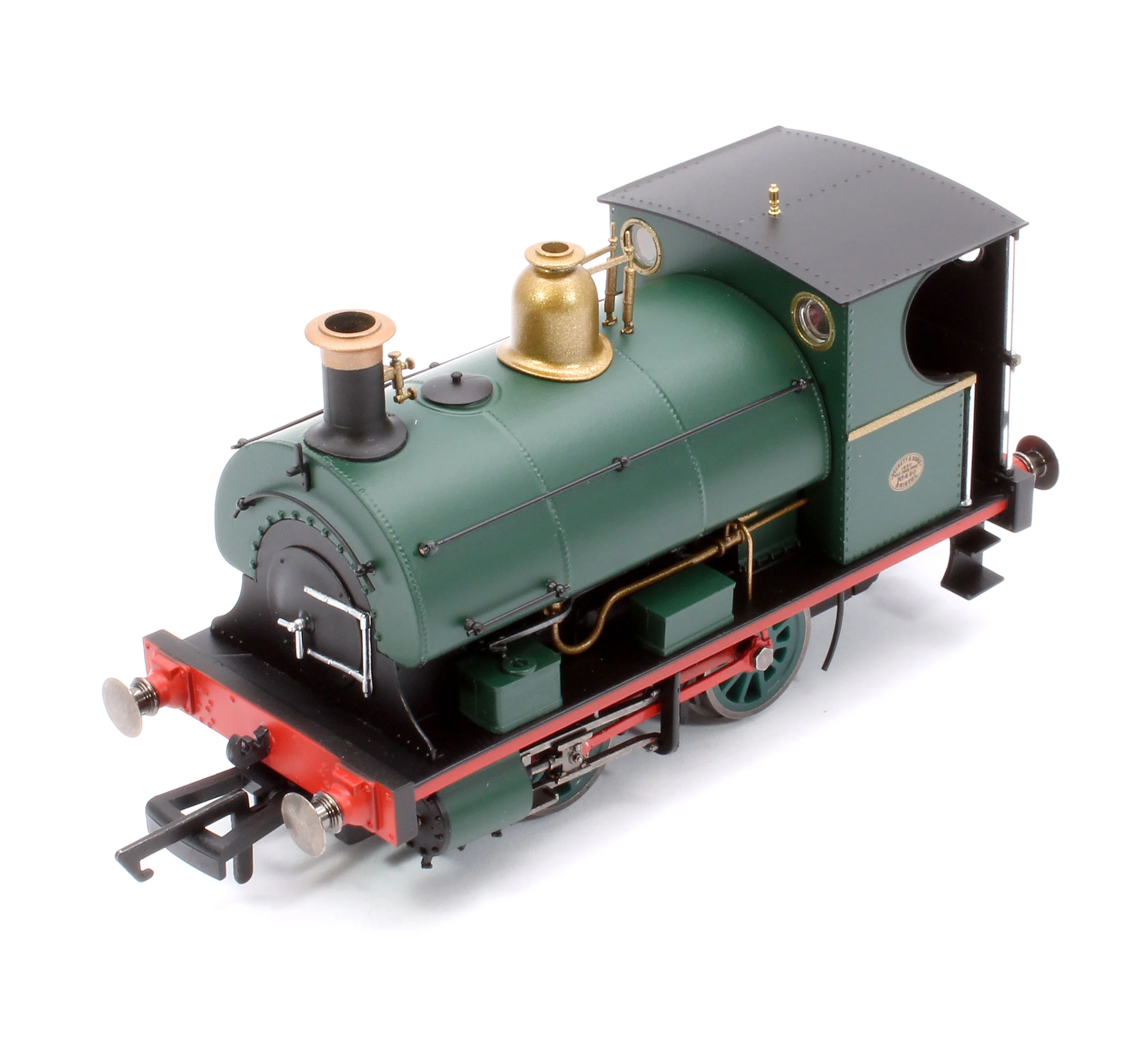 Peckett W4 Class 0-4-0ST 490/1890 Crawshay Brothers Green Steam Locomotive - Image 7
