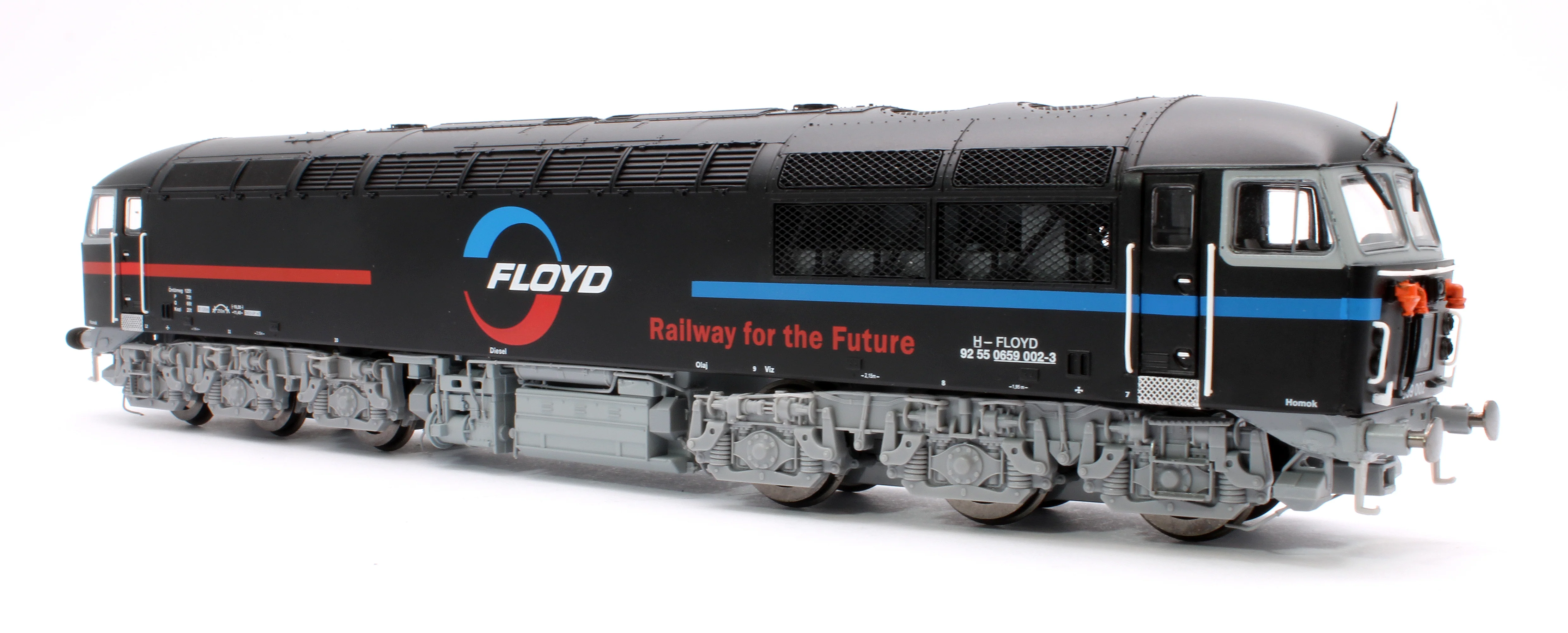 R3888 Floyd Zrt. Class 56 Co-Co 659 002 (ex-56115) Diesel Locomotive - Image 2