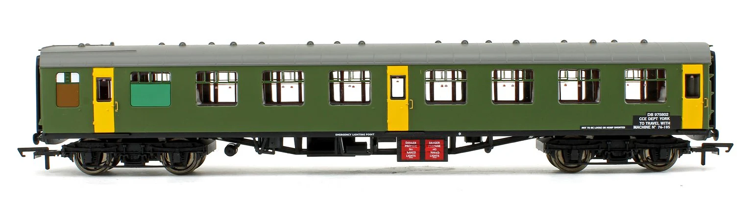 R40007 BR Departmental, ex-Mk1 SK Ballast Cleaner Train Staff Coach, DB 975802 - Image 3