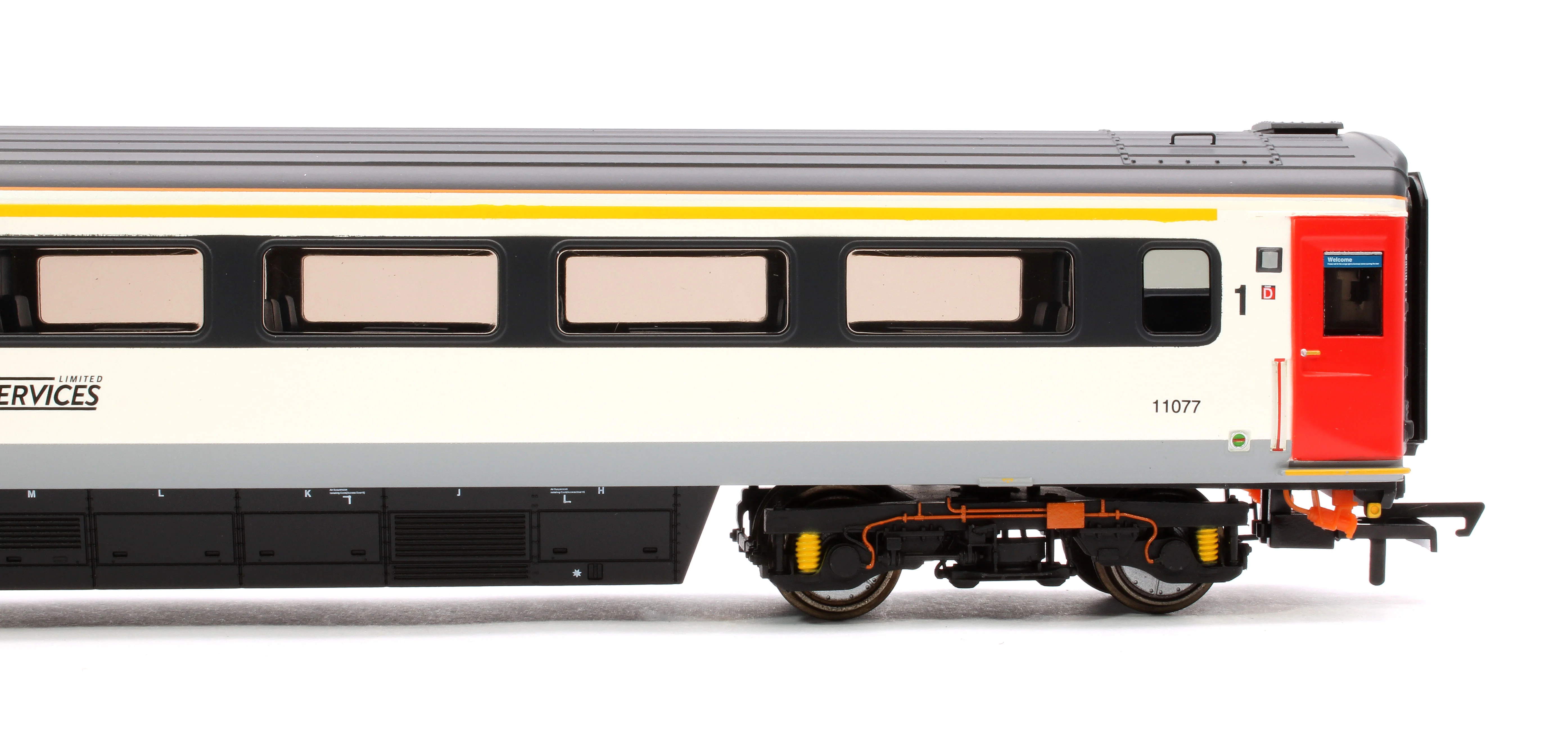 R40182C Mk3 First Open Rail Charter Services 11077 Coach D - Image 4