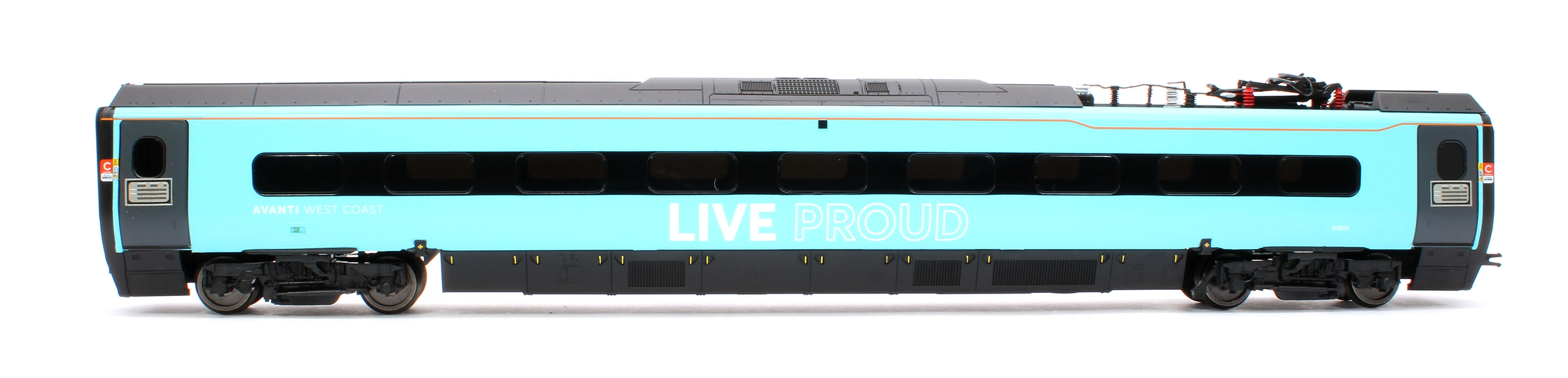 R40196 Pendolino Pantograph Standard Buffet (PTSRMB) Avanti West Coast Pride Livery 69819 - Image 2