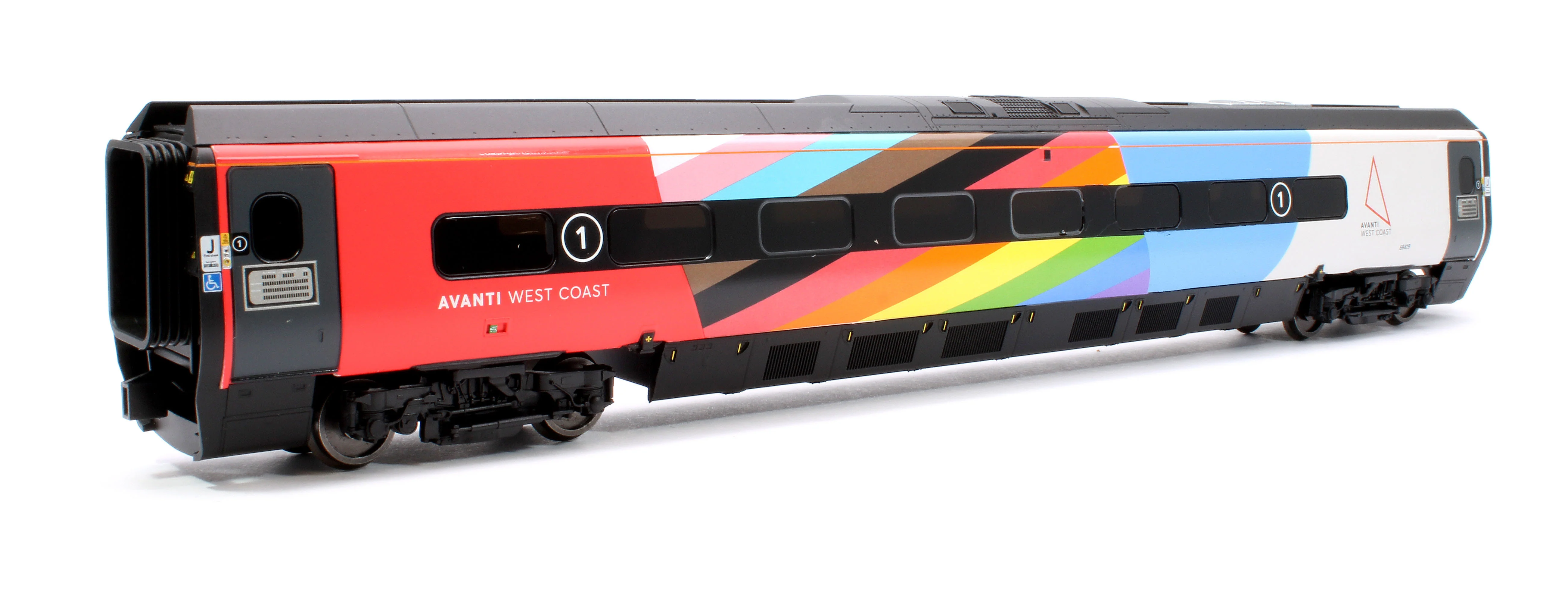 R40198 Pendolino Motor First (MF) Avanti West Coast Pride Livery 69419