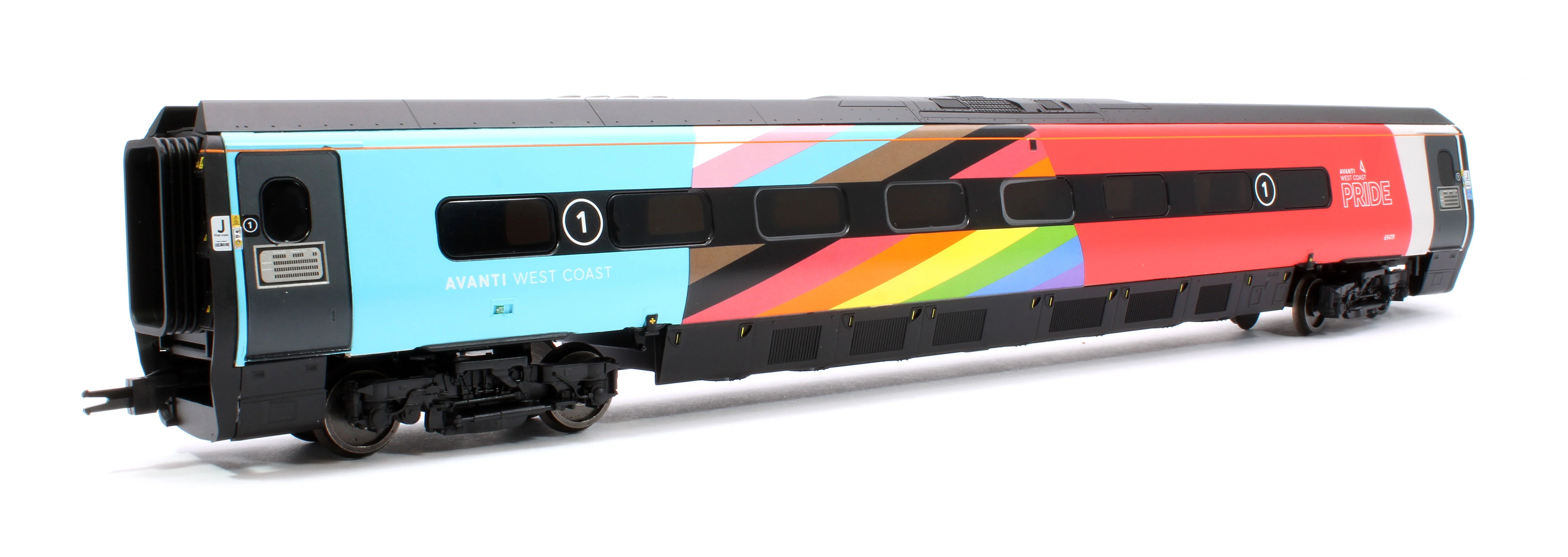 R40198 Pendolino Motor First (MF) Avanti West Coast Pride Livery 69419 - Image 3