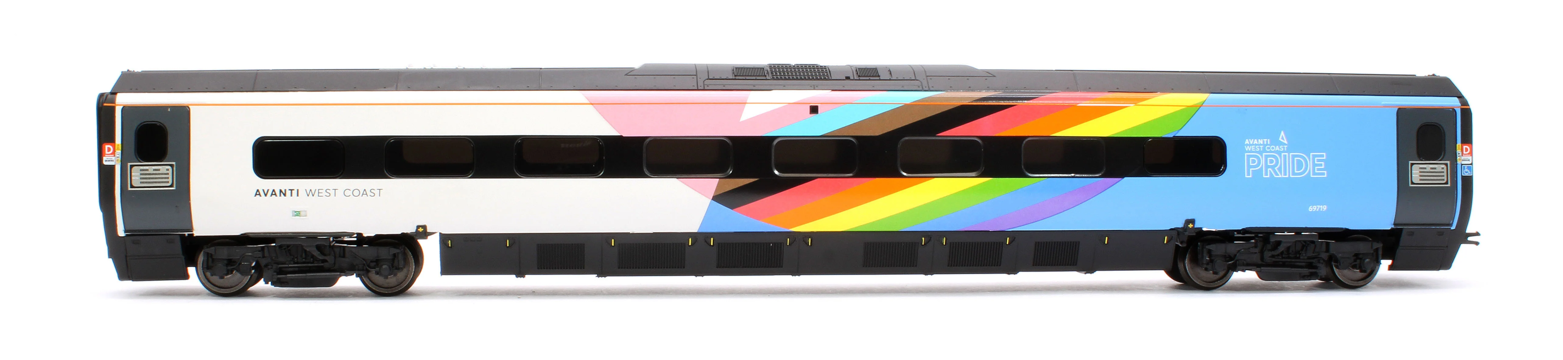 R40199 Pendolino Motor Standard (MS) Avanti West Coast Pride Livery 69719 - Image 2
