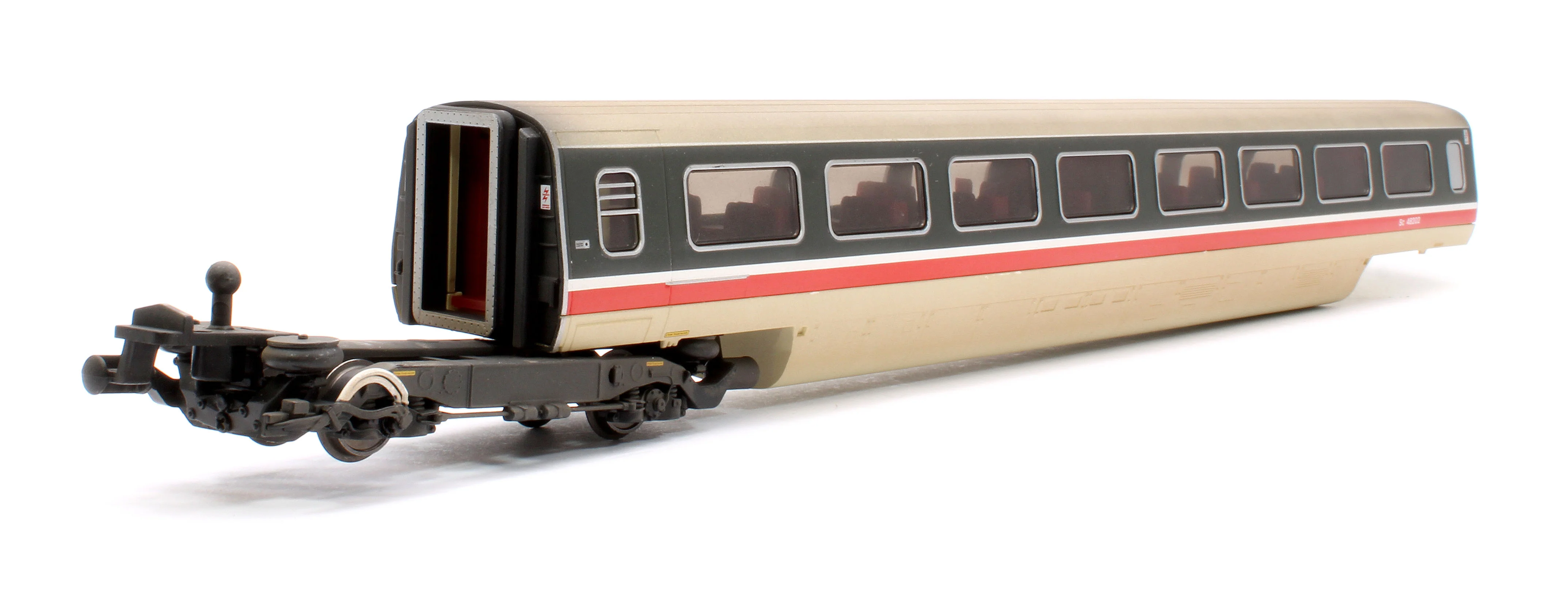 R40209 Pre-Owned Class 370 Advanced Passenger Train BR '48201 & 48202' 2 Car TS Coach Pack - Weathered - Image 5