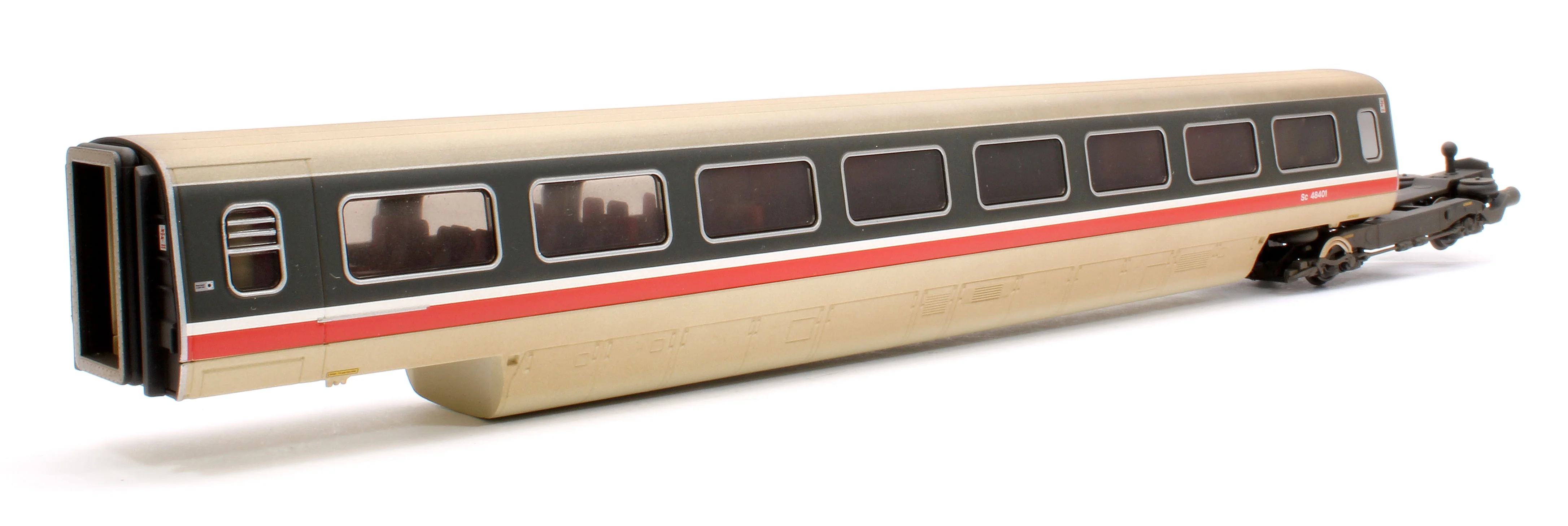 R40210-RW Pre-Owned Class 370 Advanced Passenger Train '48401 & 48402' 2-car TRBS Coach Pack - Weathered - Image 3