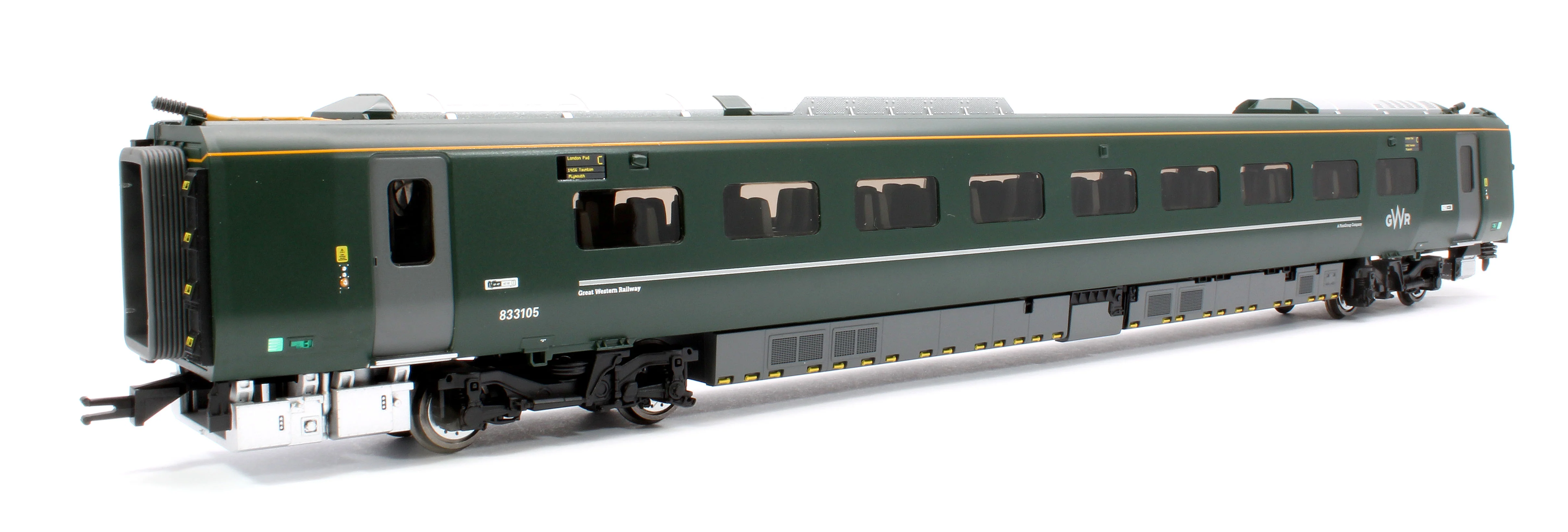 R40351 Class 802/1 GWR Coach 4 Pack 837101, 836101, 834101 & 833101 - Image 4