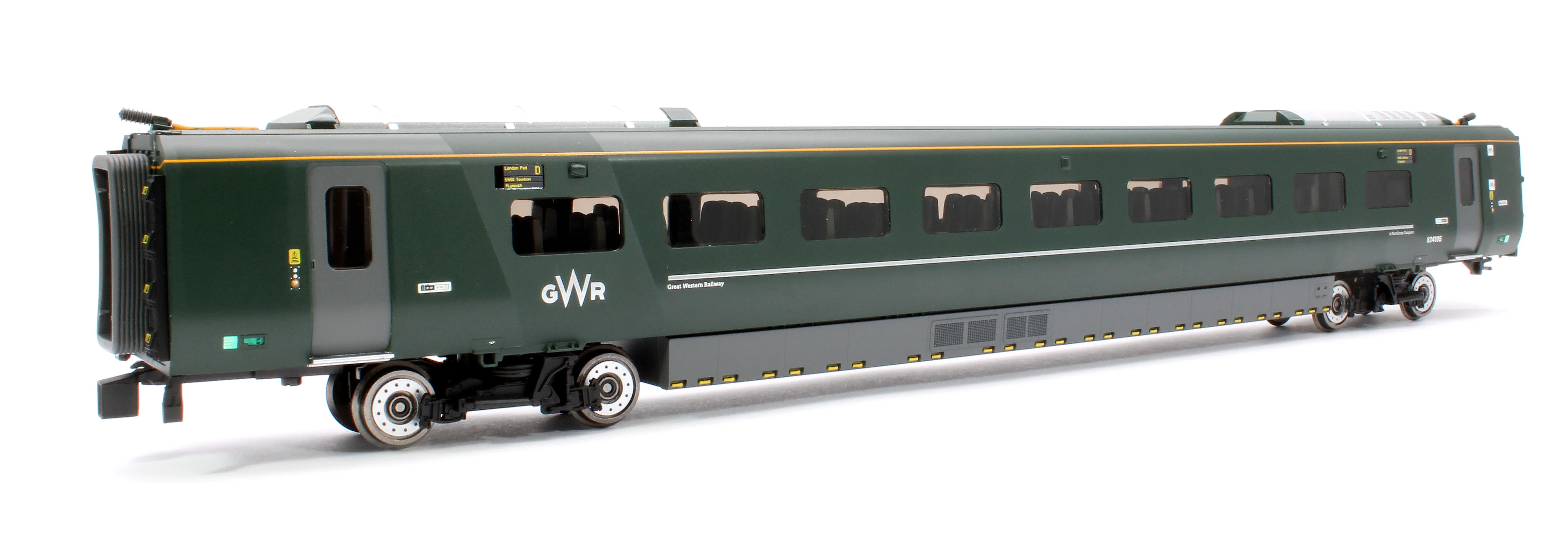 R40351 Class 802/1 GWR Coach 4 Pack 837101, 836101, 834101 & 833101 - Image 5