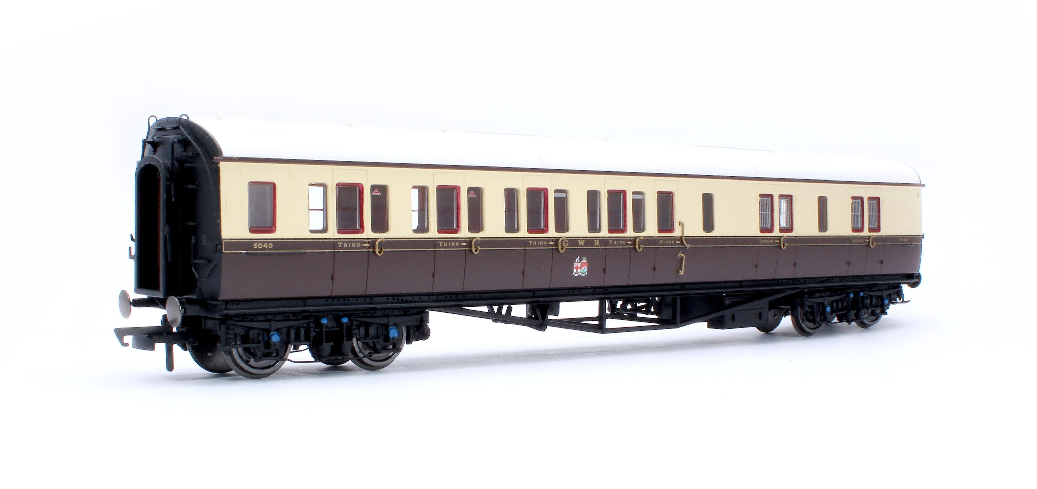 R40465 GWR Collett Coaches Corridor Brake Third LH No.5040