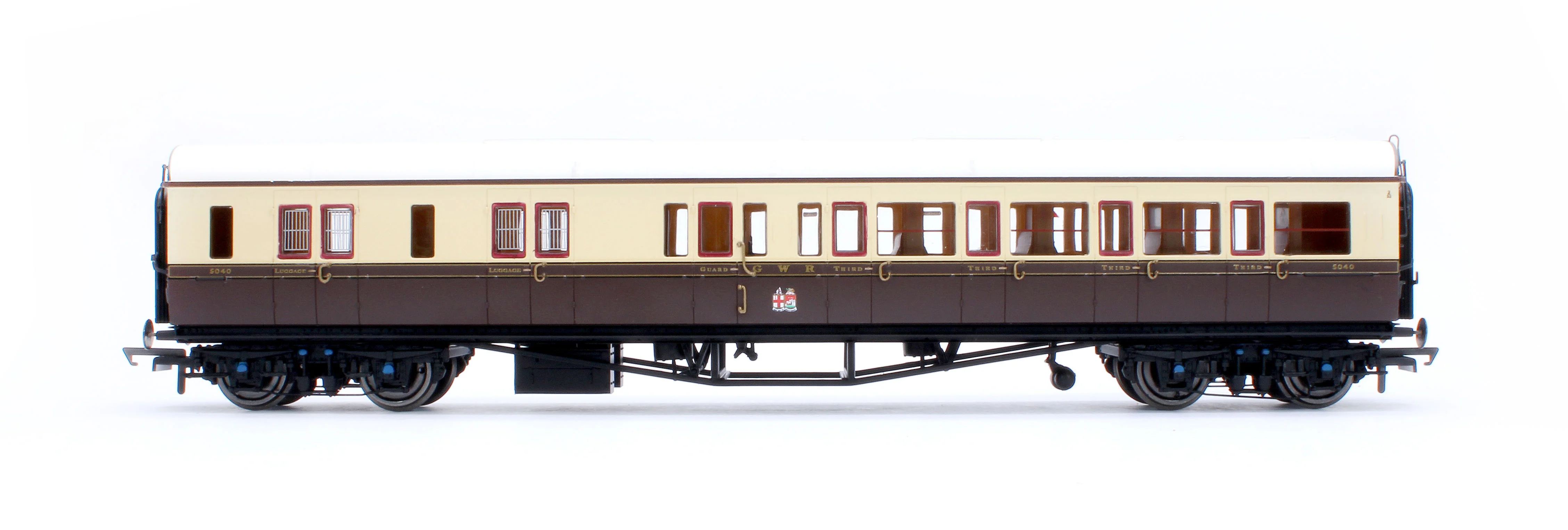 R40465 GWR Collett Coaches Corridor Brake Third LH No.5040 - Image 2