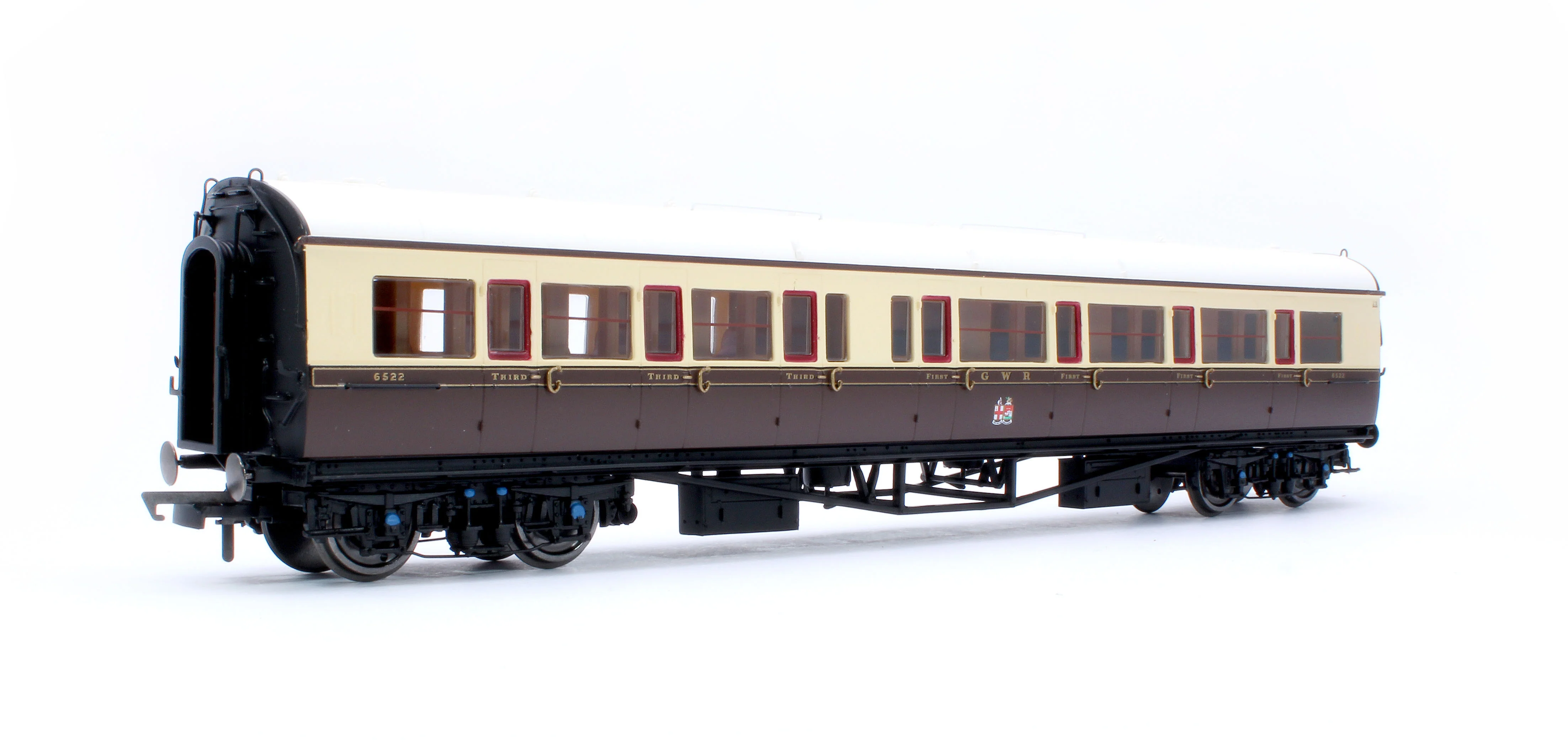 R40468 GWR Collett Coaches Corridor Composite RH No.6522