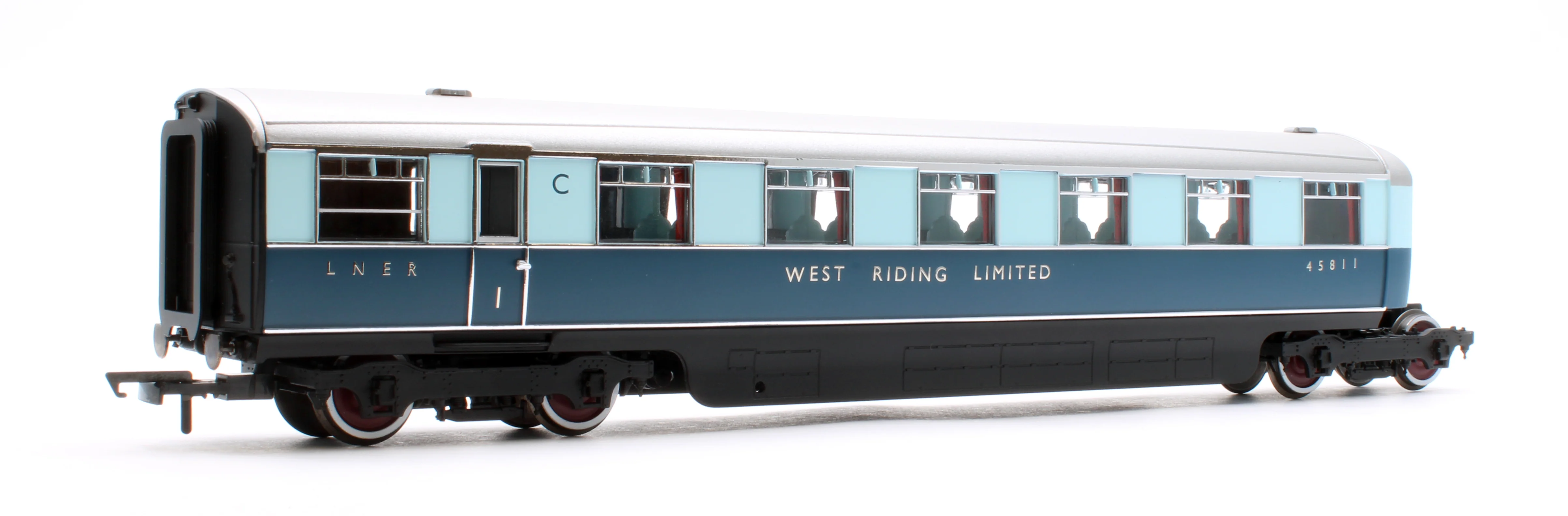 R40478 LNER West Riding Limited Double Open First Articulated Coach Pack - Image 7
