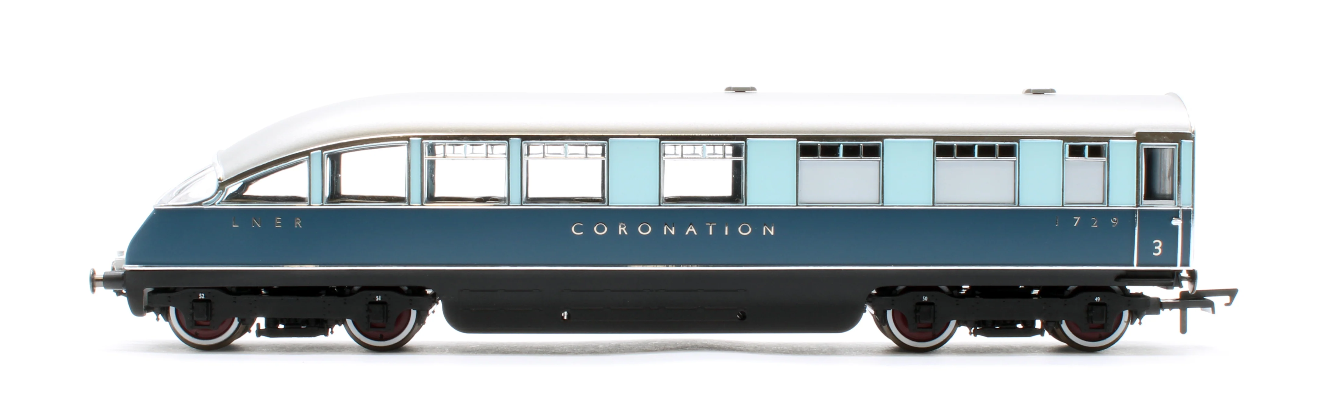 R40481 LNER Coronation Observation Car 1729 (One:One Collection) - Image 3