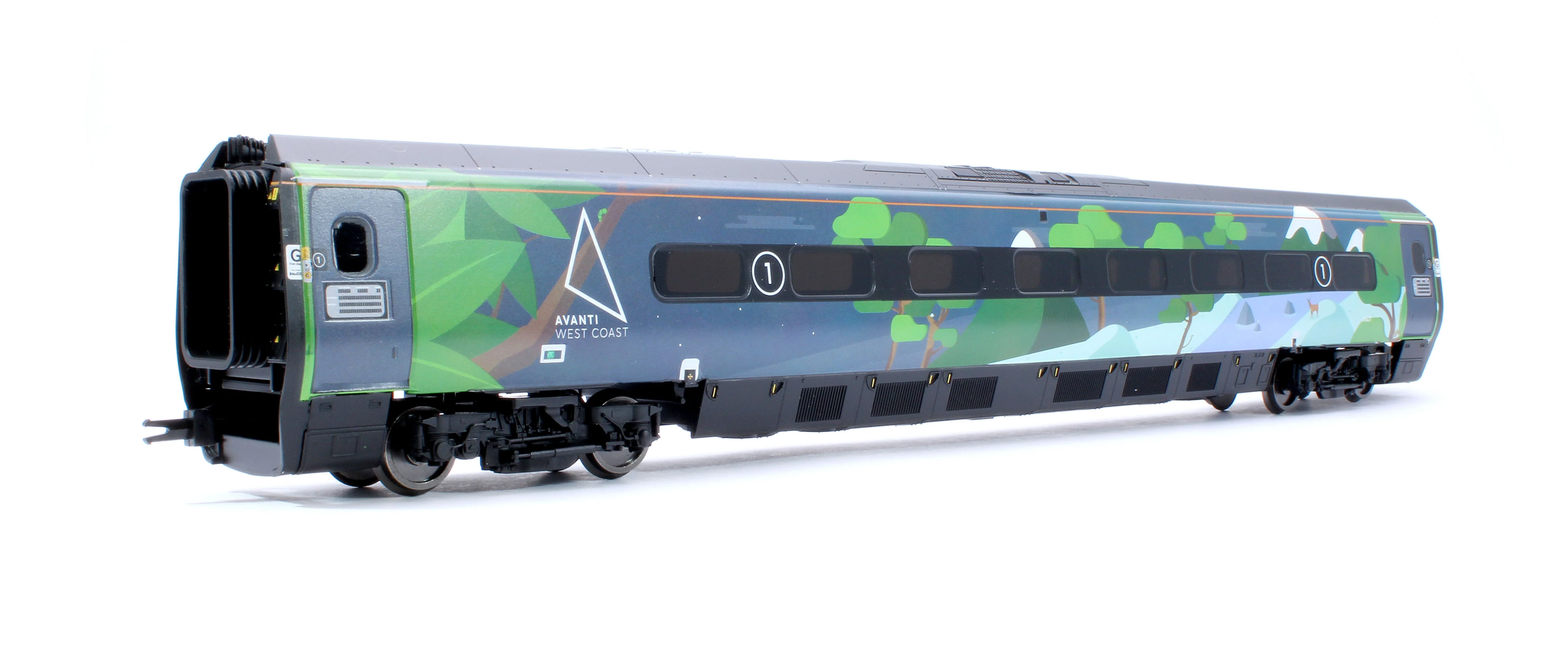 R40483 Avanti West Coast Class 390 Climate Change Livery Coach Pack 3 69721 + 69821 + 69921 - Image 12