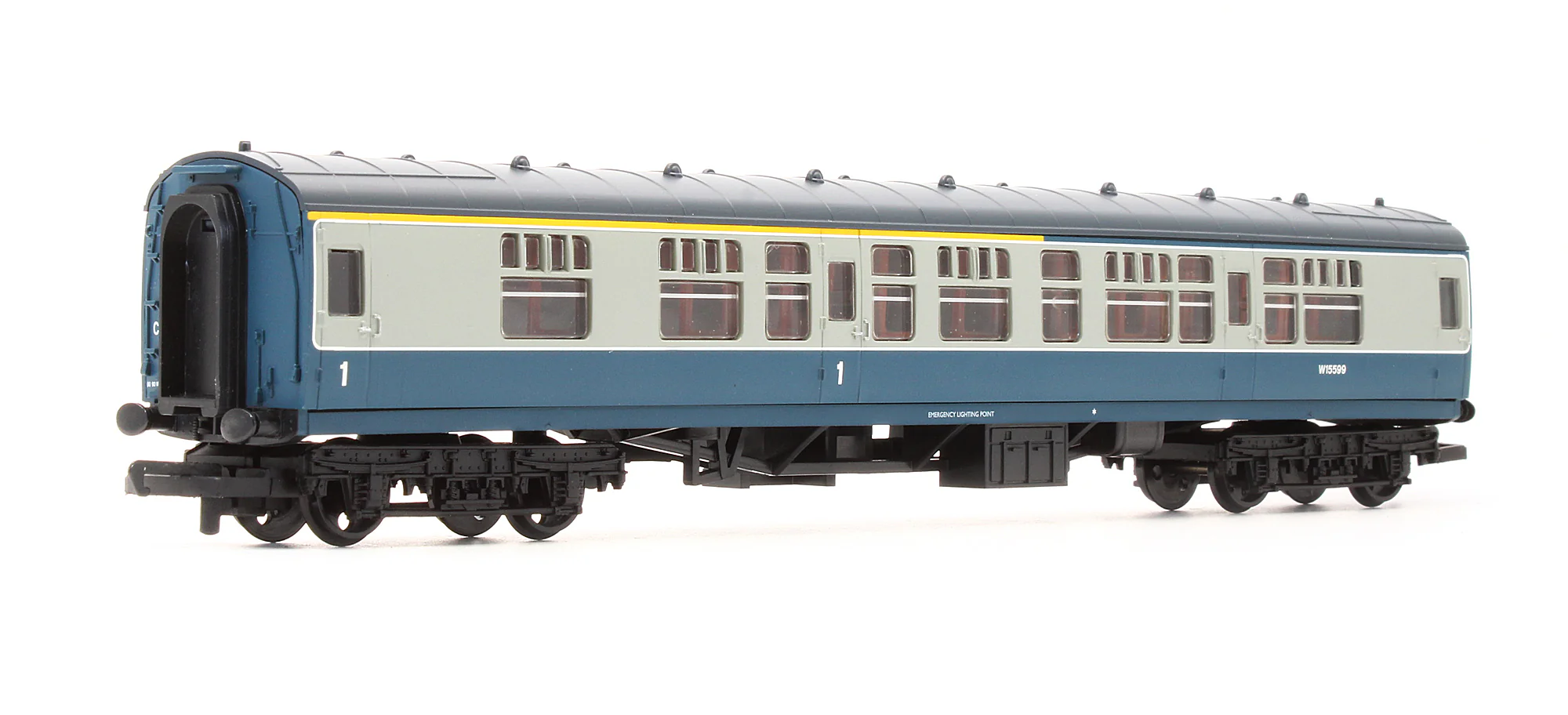 Pre-Owned R4110 BR Blue Grey MK1 Composite Coach W15599' - Image 2