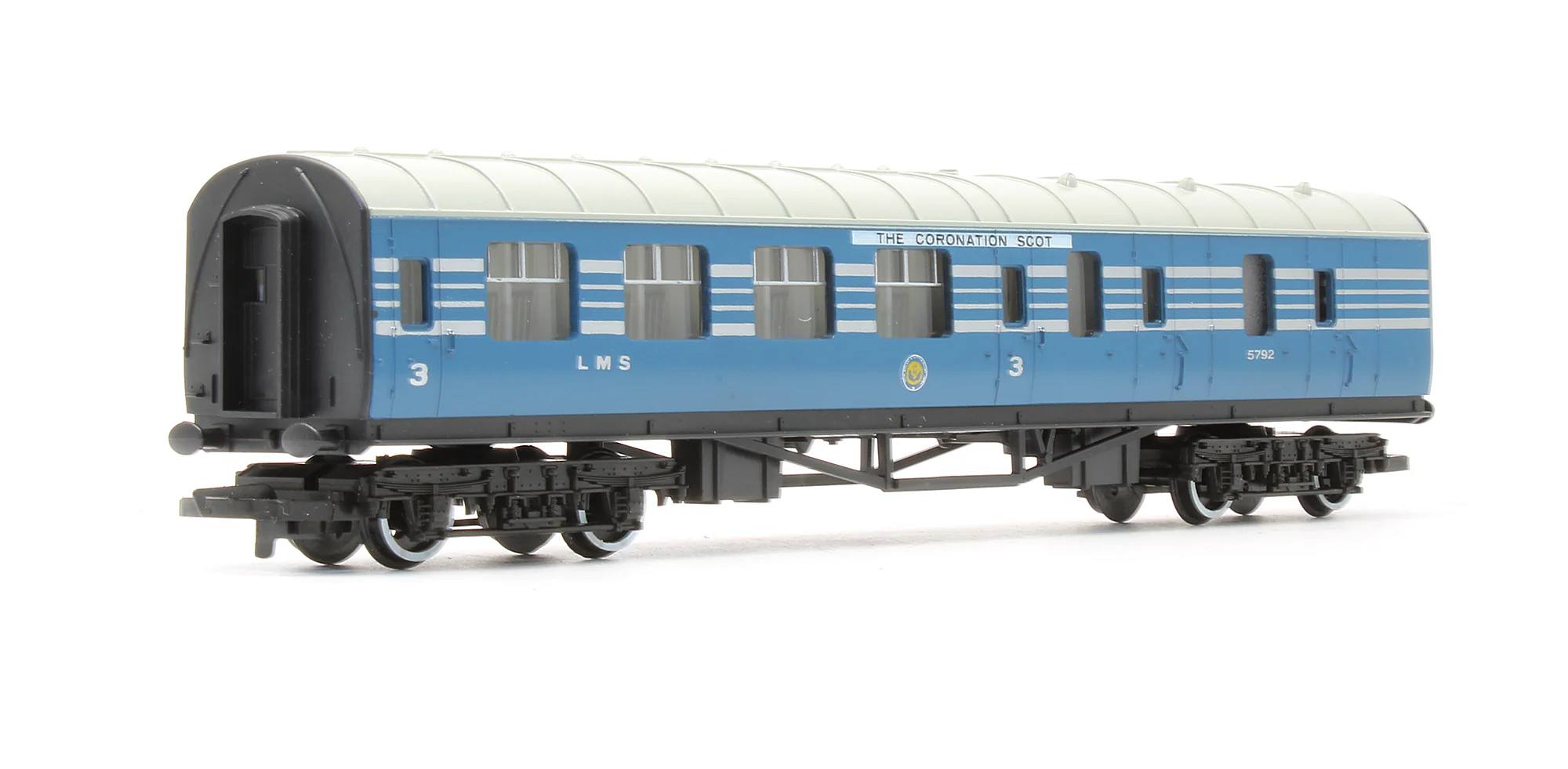 Pre-Owned LMS Blue Brake 3rd Coach (Coronation Scot) '5792'