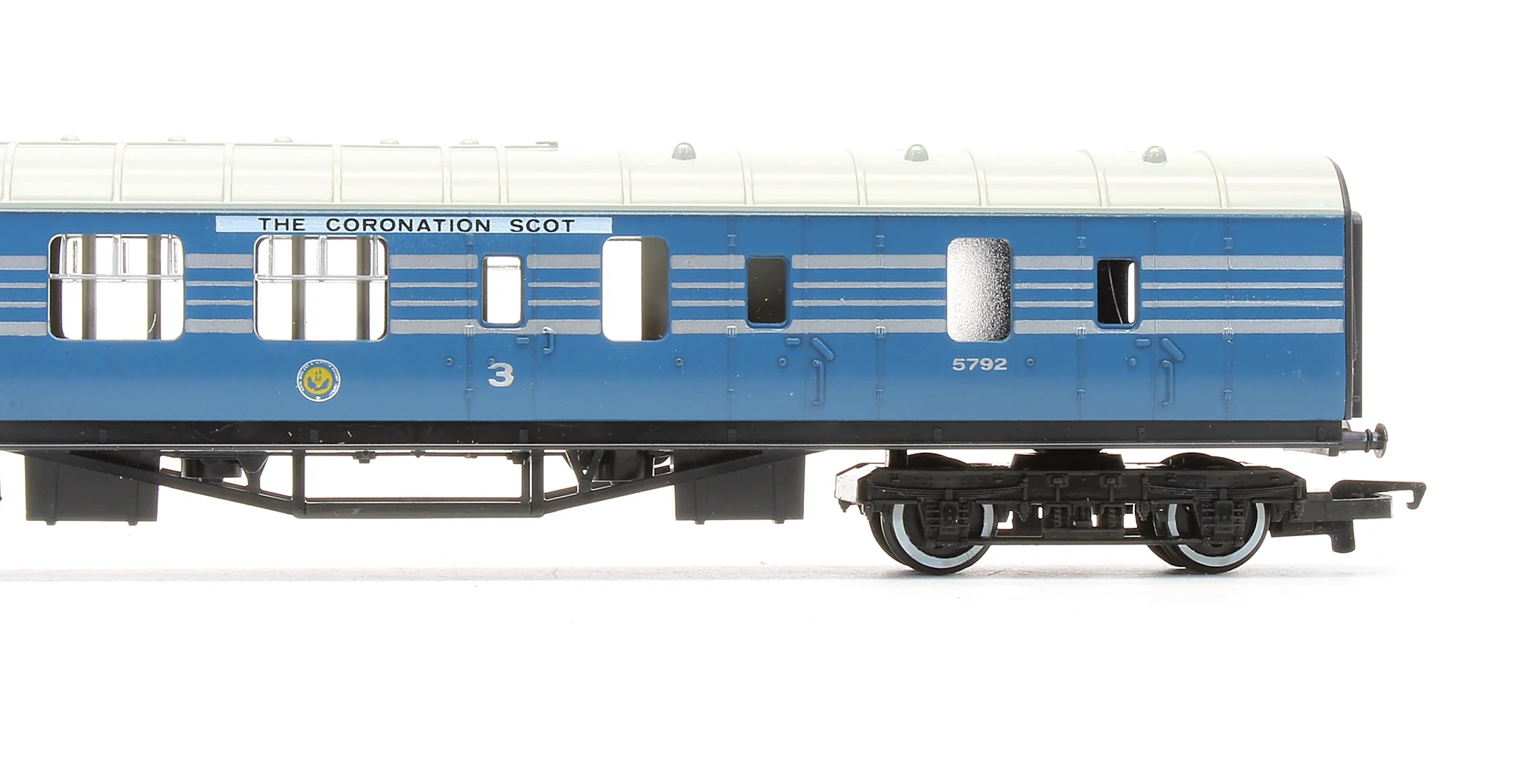 Pre-Owned LMS Blue Brake 3rd Coach (Coronation Scot) '5792' - Image 3