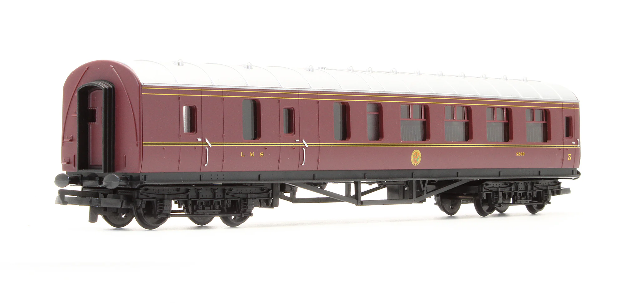 Pre-Owned R4389 RailRoad LMS Brake Coach '5200' - Image 2