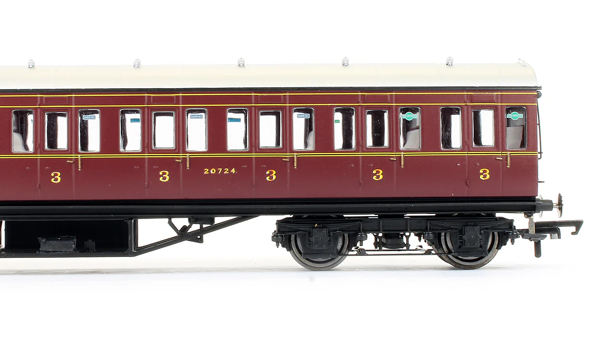 R4677 LMS Non Corridor 3rd Class Brake Coach '20724' - Image 3
