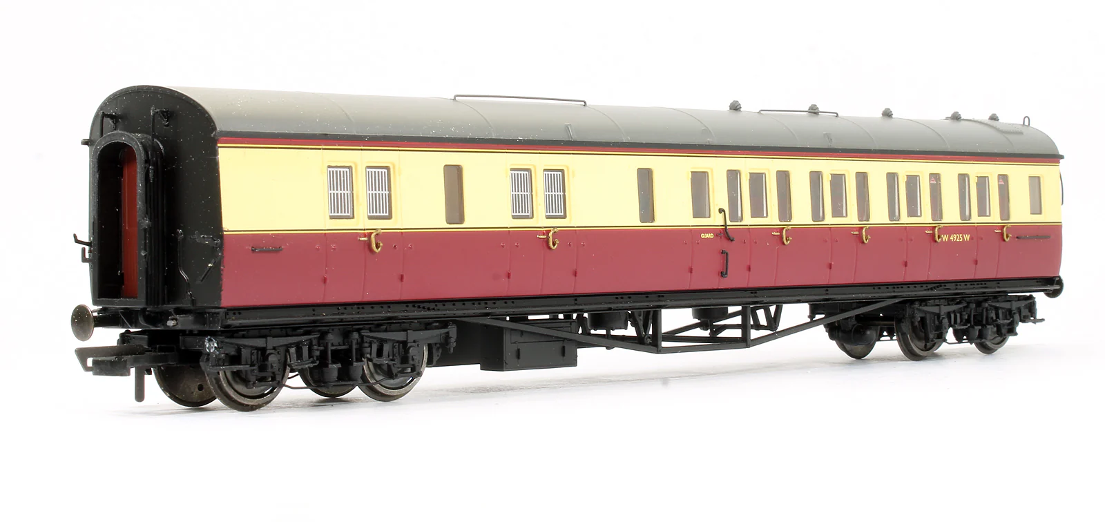 R4685A BR Crimson & Cream Collett Corridor Brake 3rd (RH) Coach 'W4925W' - Image 2