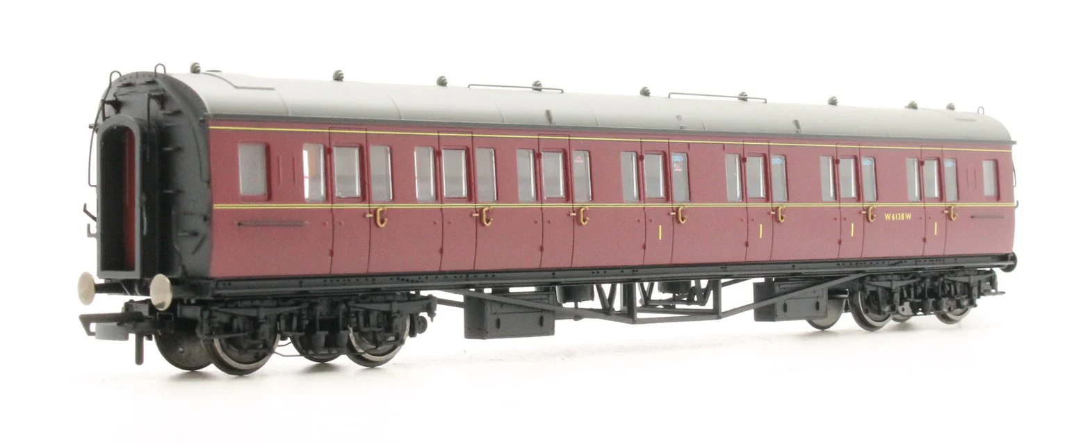 R4766 BR Collett Coach Corridor Composite LH 'W6138W', Maroon - Image 2