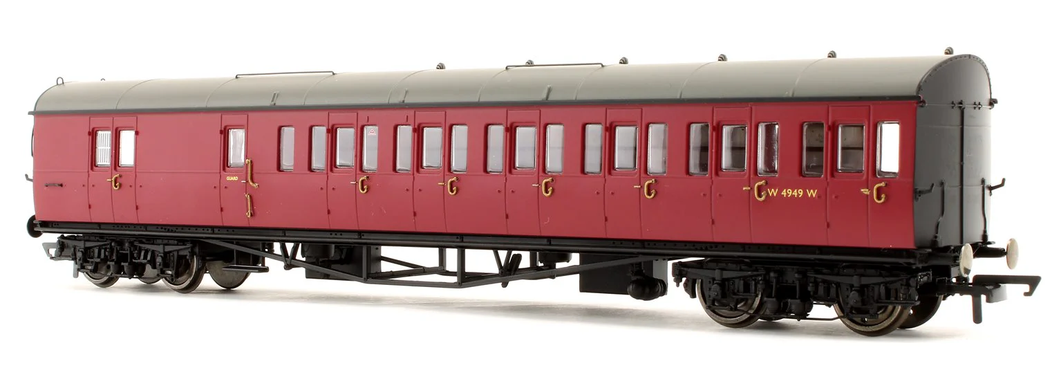 R4880A BR Collett 57' Bow Ended D98 Six Compartment Brake Third (Left Hand) W4949W - Era 4 - Image 2
