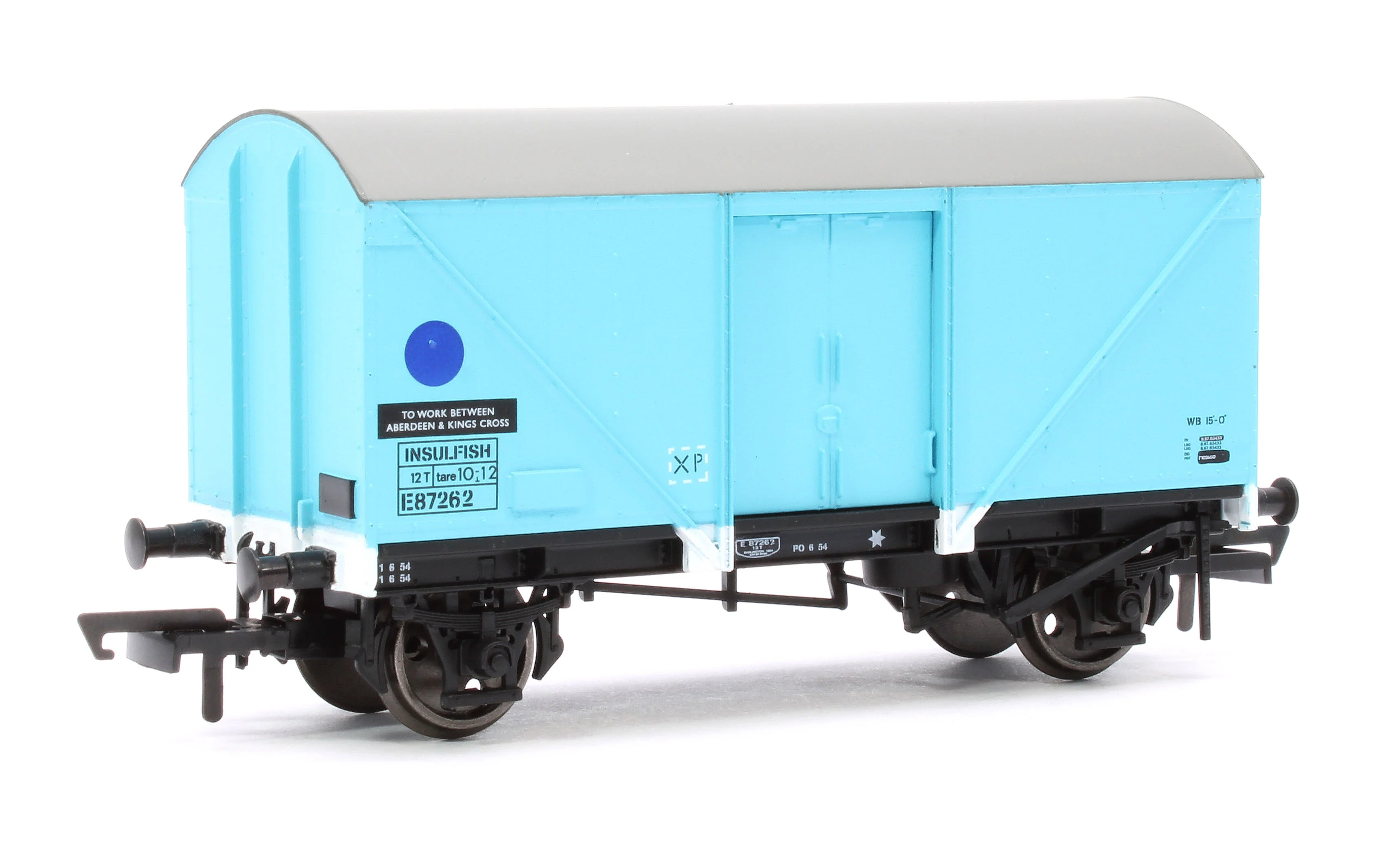 R60115 12T Fish Van BR Blue - 87262, 87263 & 87264 - Pack of 3 - Image 3