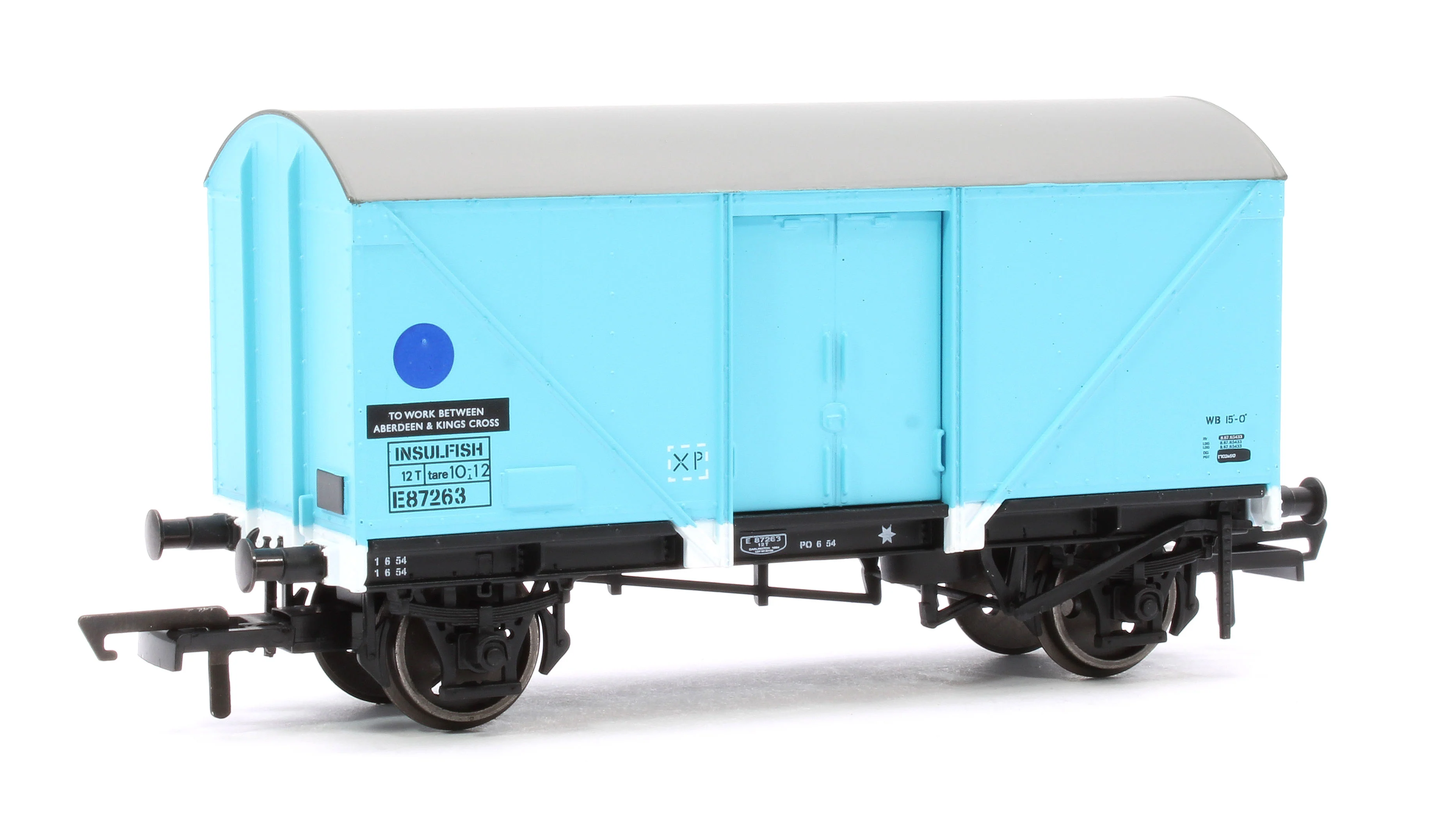 R60115 12T Fish Van BR Blue - 87262, 87263 & 87264 - Pack of 3 - Image 5