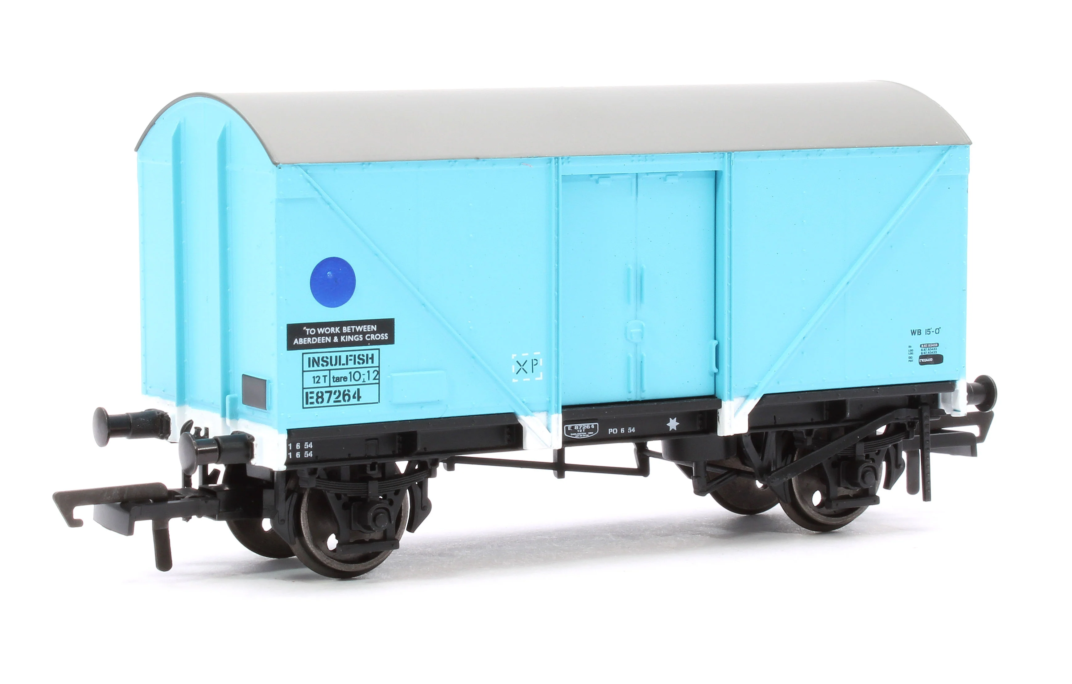 R60115 12T Fish Van BR Blue - 87262, 87263 & 87264 - Pack of 3 - Image 7