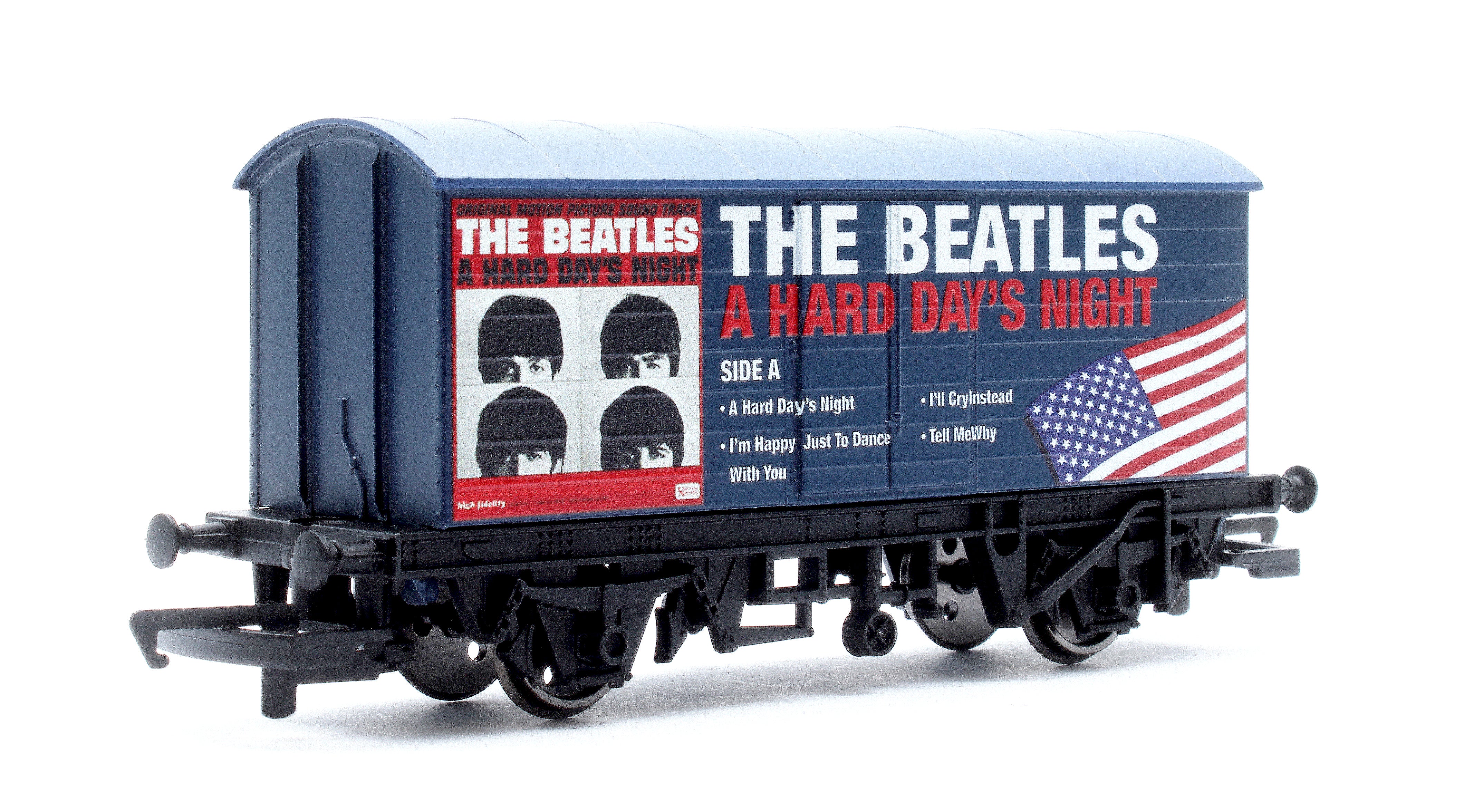 R60302 The Beatles 'Hard Days Night' US and UK Album Covers Wagon - Image 3