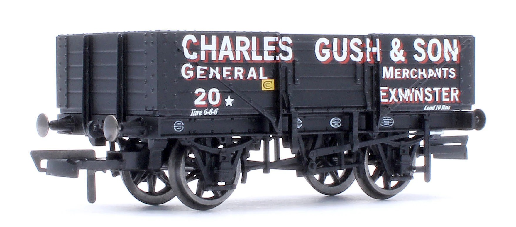 R60303 5 Plank Open Wagon 'Charles Gush, Exminster'