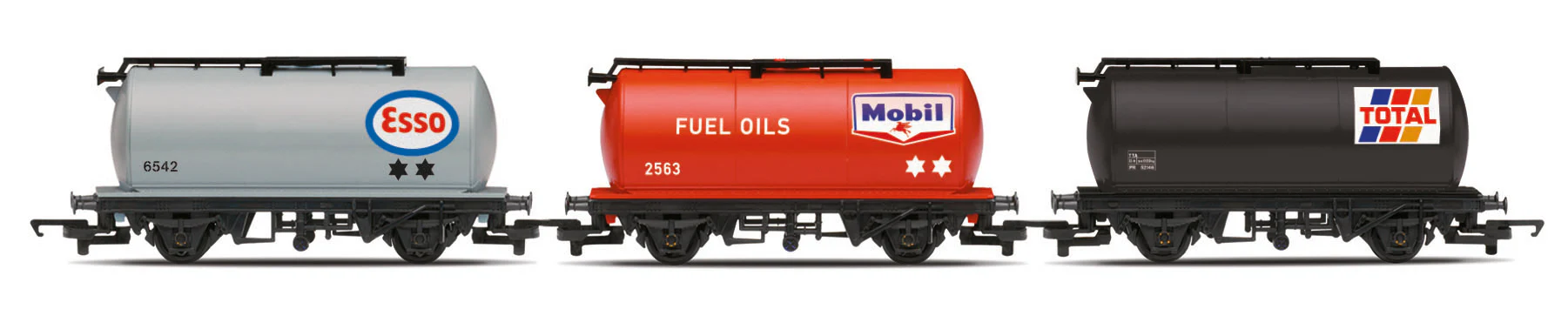 R60362 RailRoad TTA 45T Tank Wagons - Triple Pack